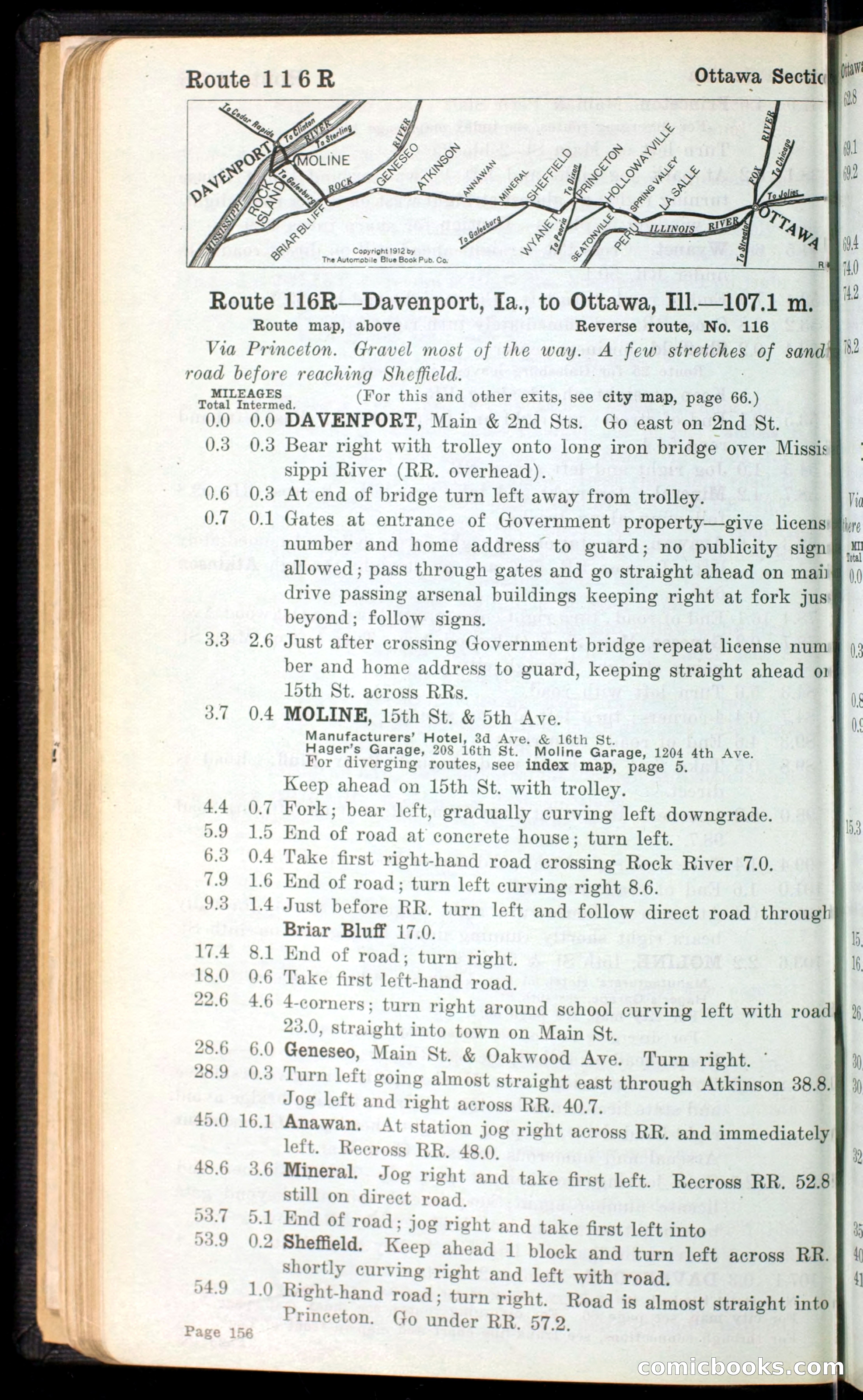 The Automobile Blue Book, Official 1913, Volume 4 — page 168 of 398