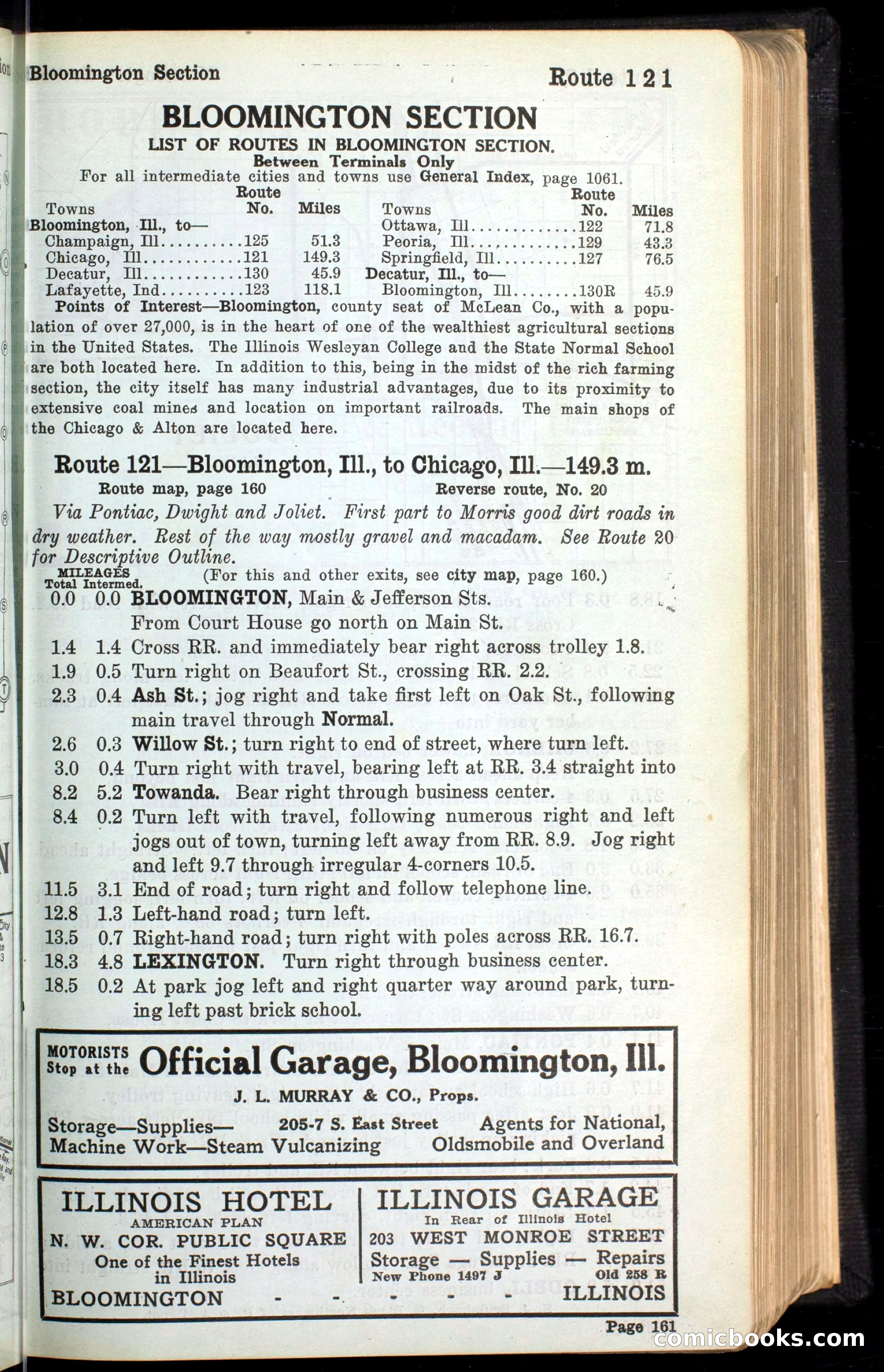 The Automobile Blue Book, Official 1913, Volume 4 — page 173 of 398