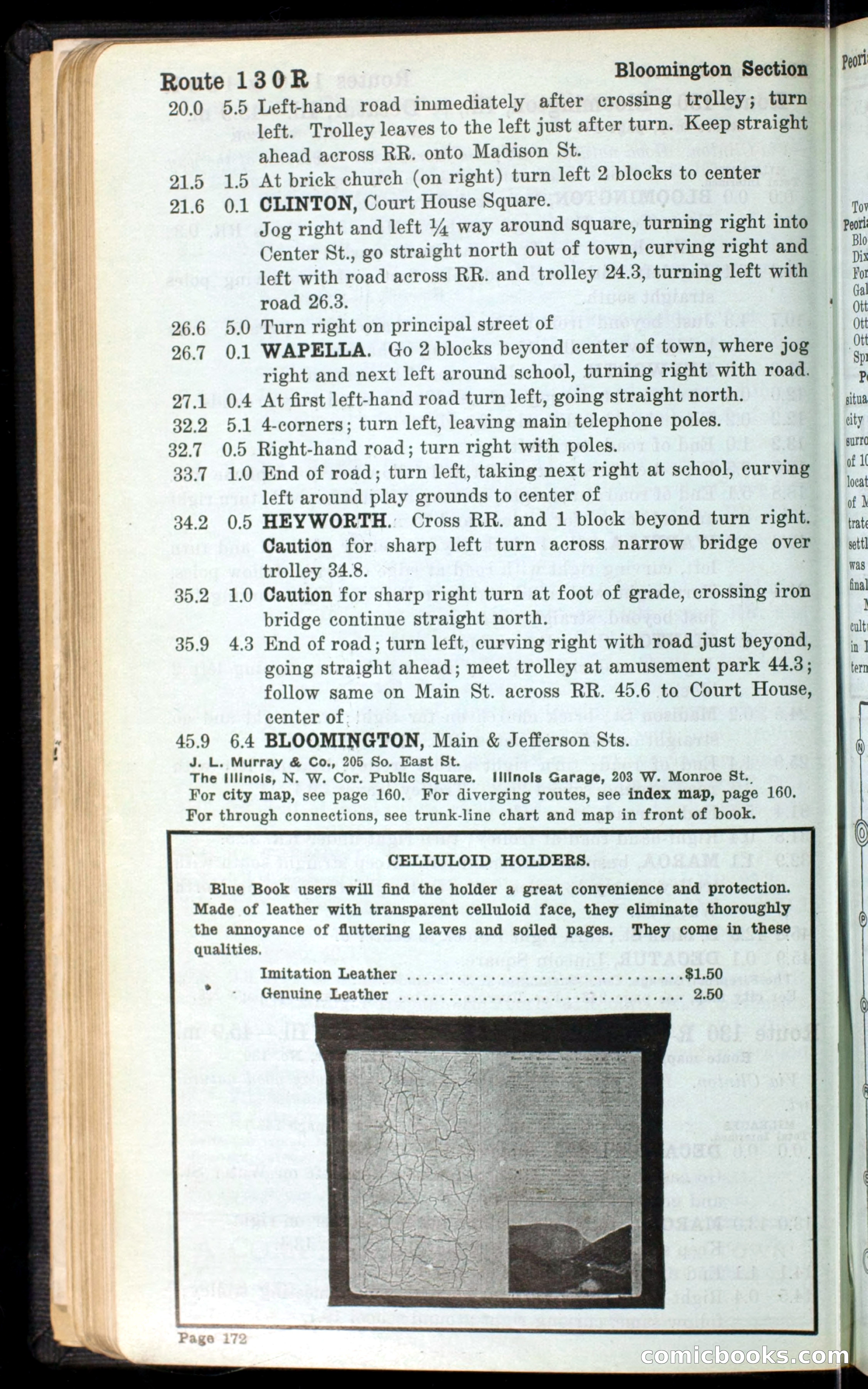 The Automobile Blue Book, Official 1913, Volume 4 — page 184 of 398
