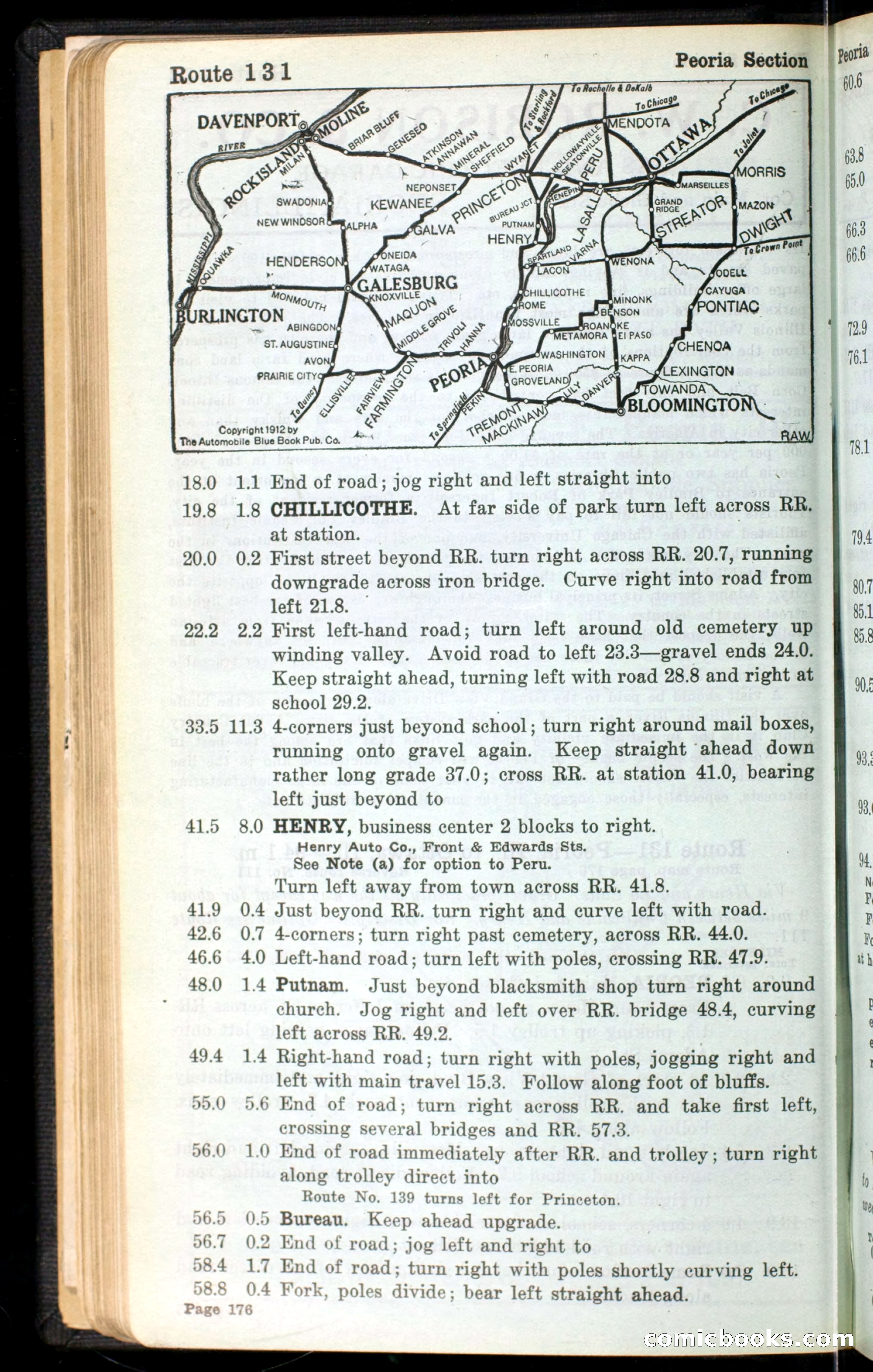 The Automobile Blue Book, Official 1913, Volume 4 — page 188 of 398