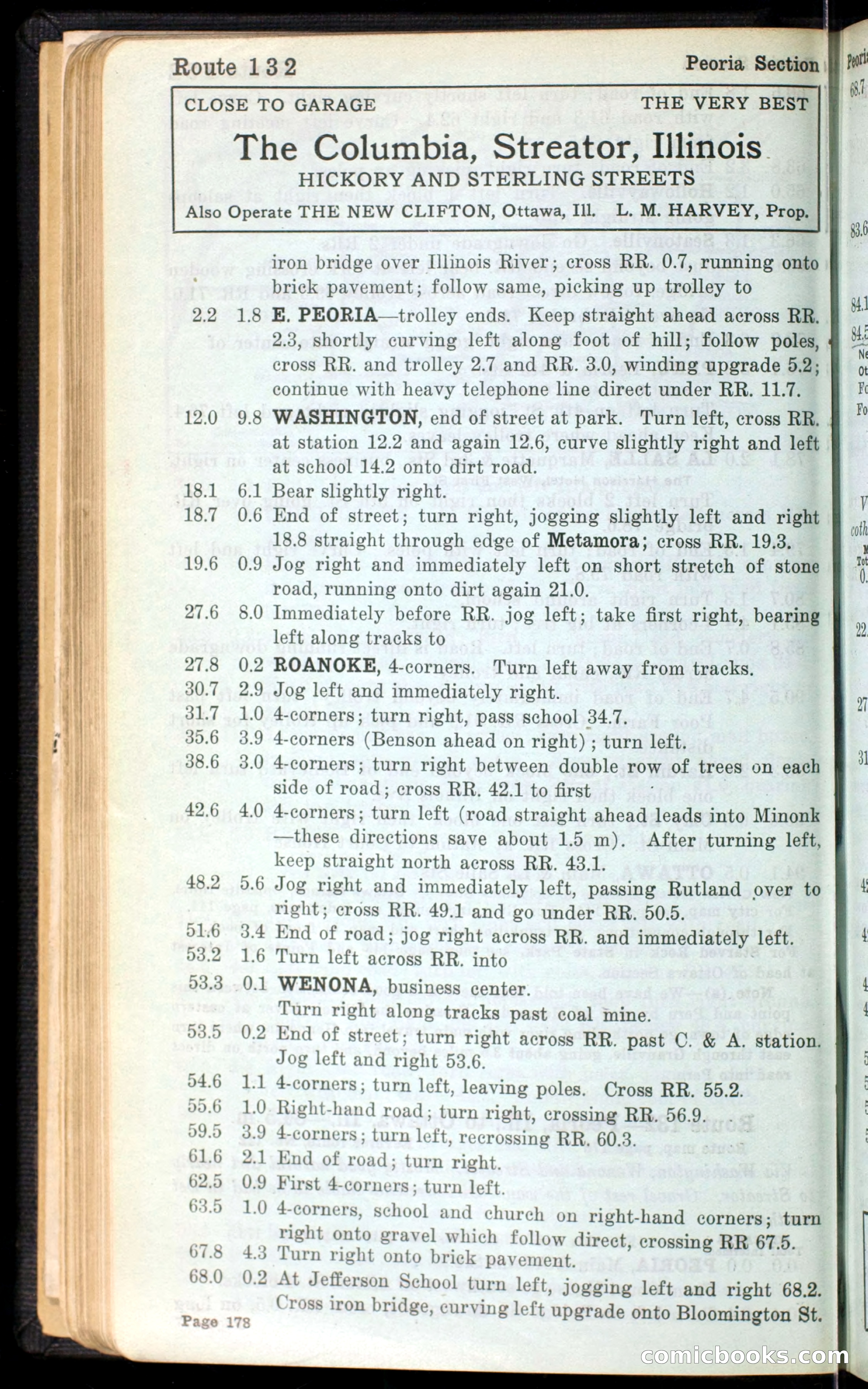 The Automobile Blue Book, Official 1913, Volume 4 — page 190 of 398
