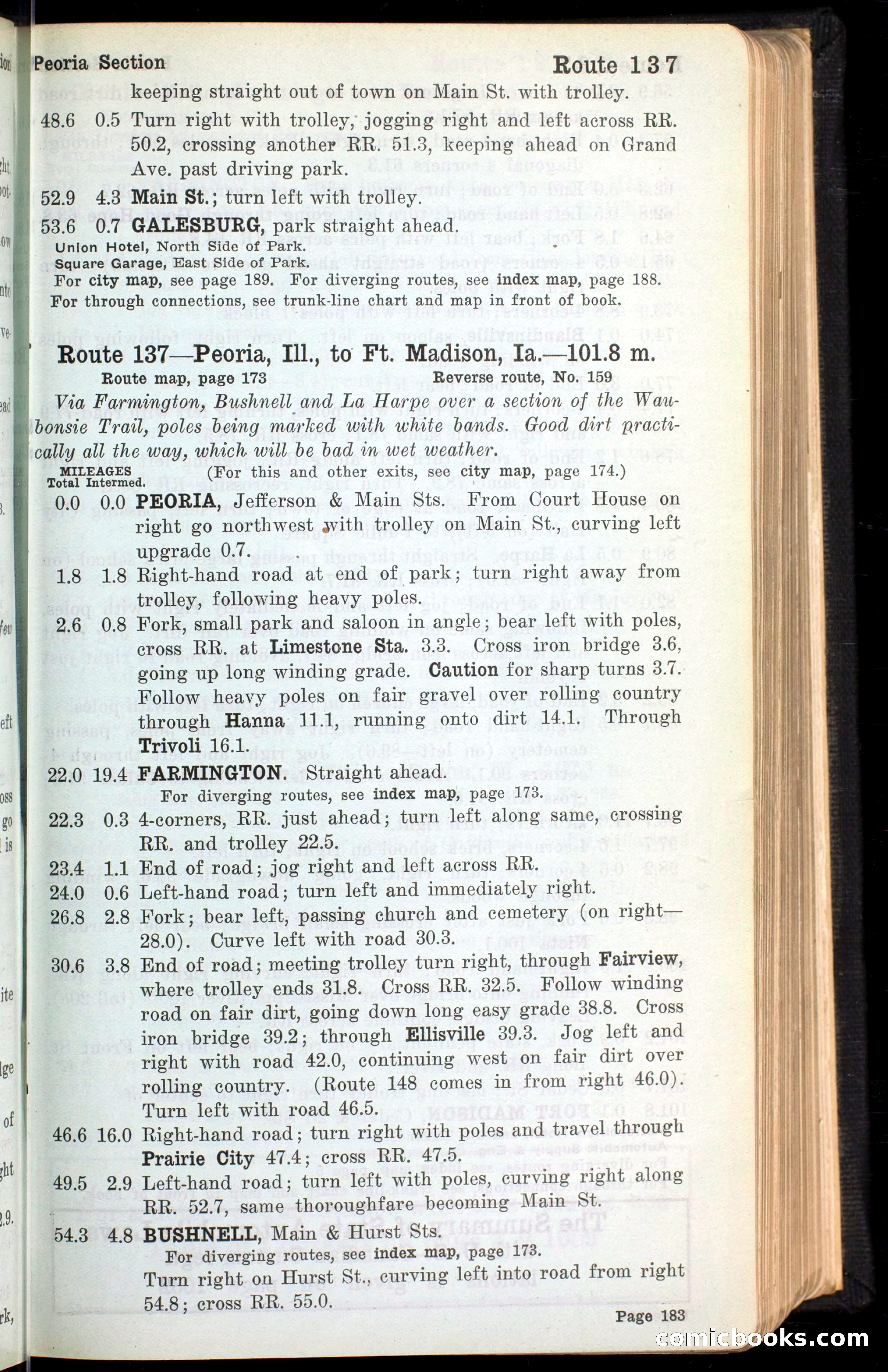 The Automobile Blue Book, Official 1913, Volume 4 — page 195 of 398