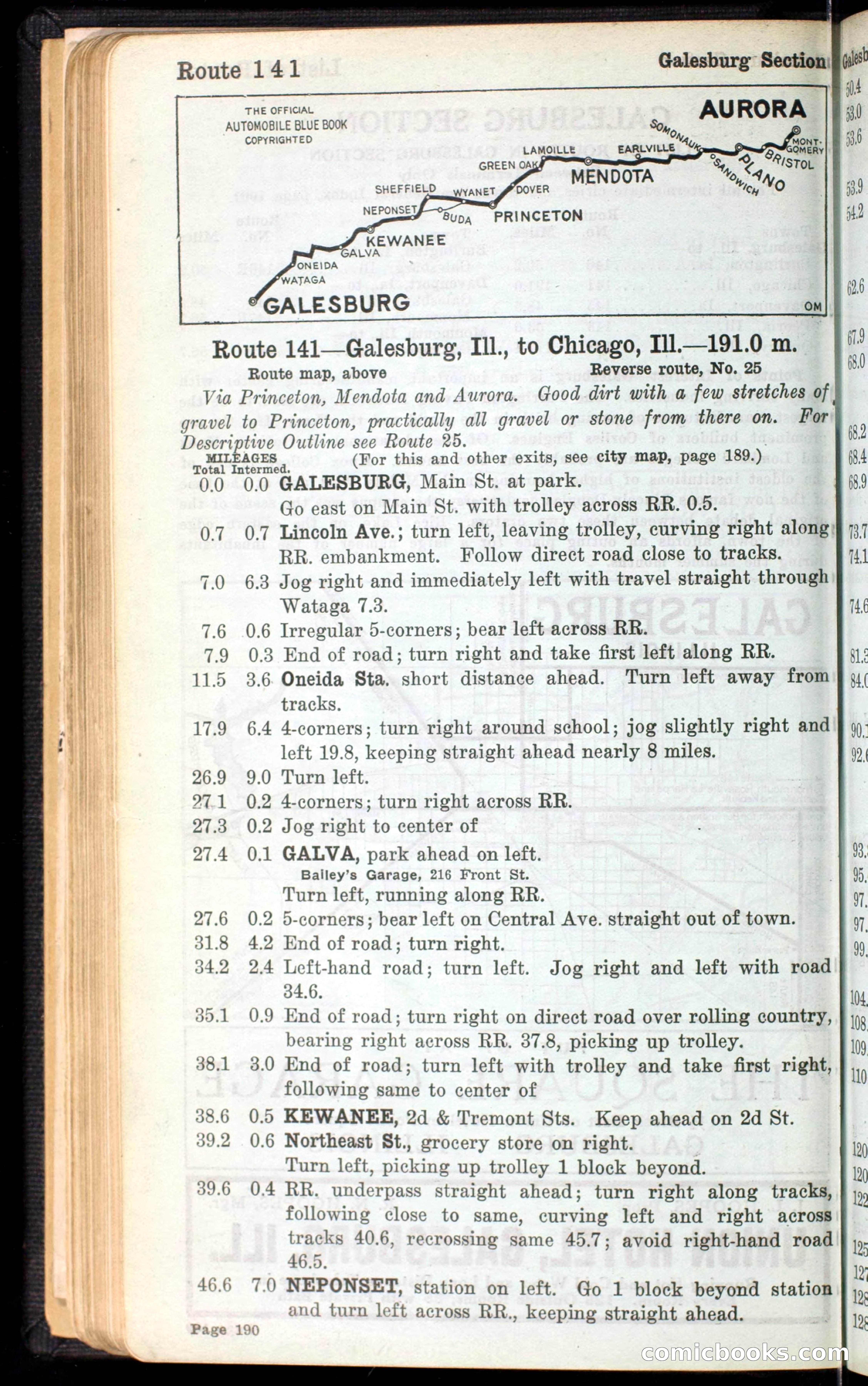 The Automobile Blue Book, Official 1913, Volume 4 — page 202 of 398