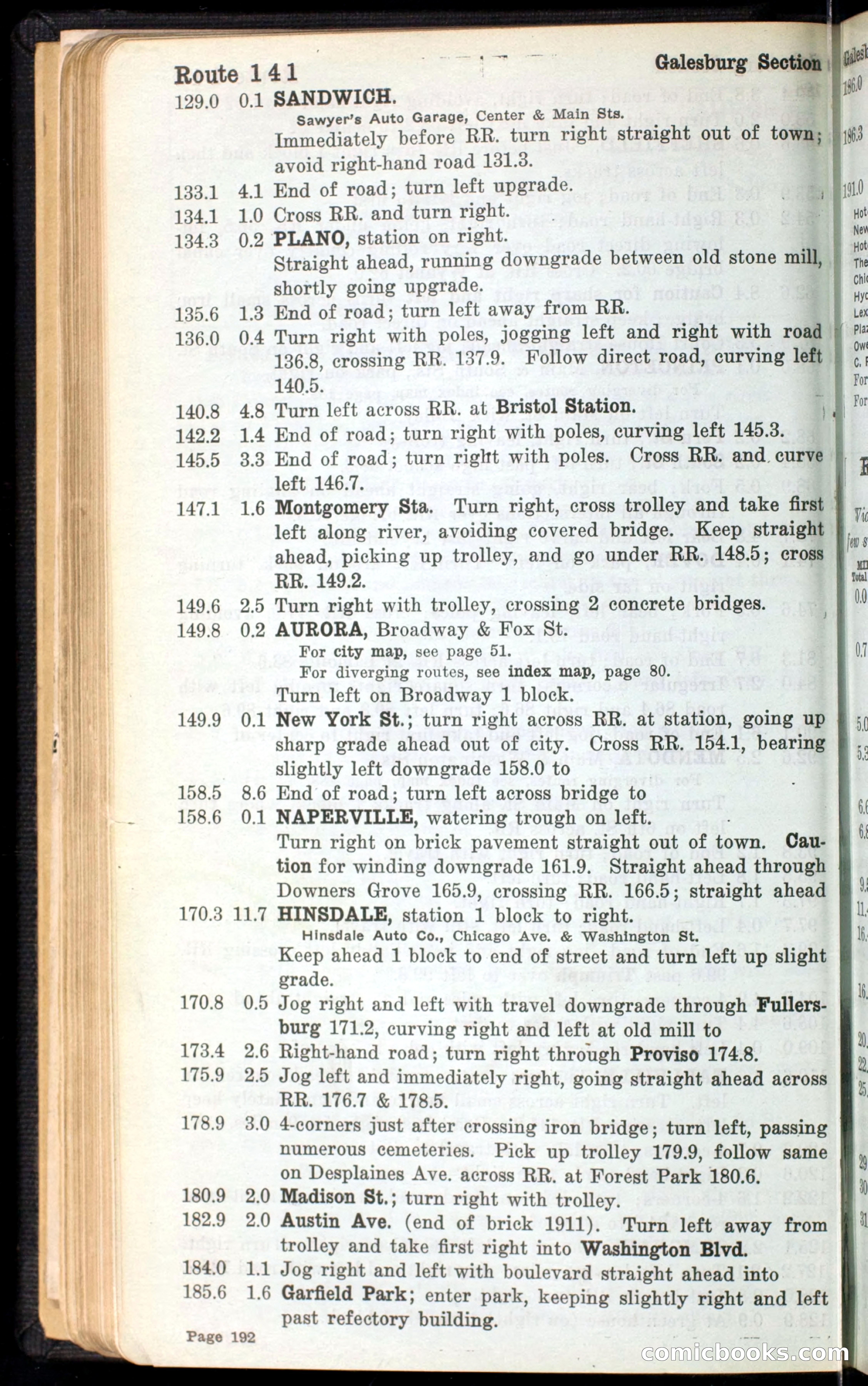 The Automobile Blue Book, Official 1913, Volume 4 — page 204 of 398