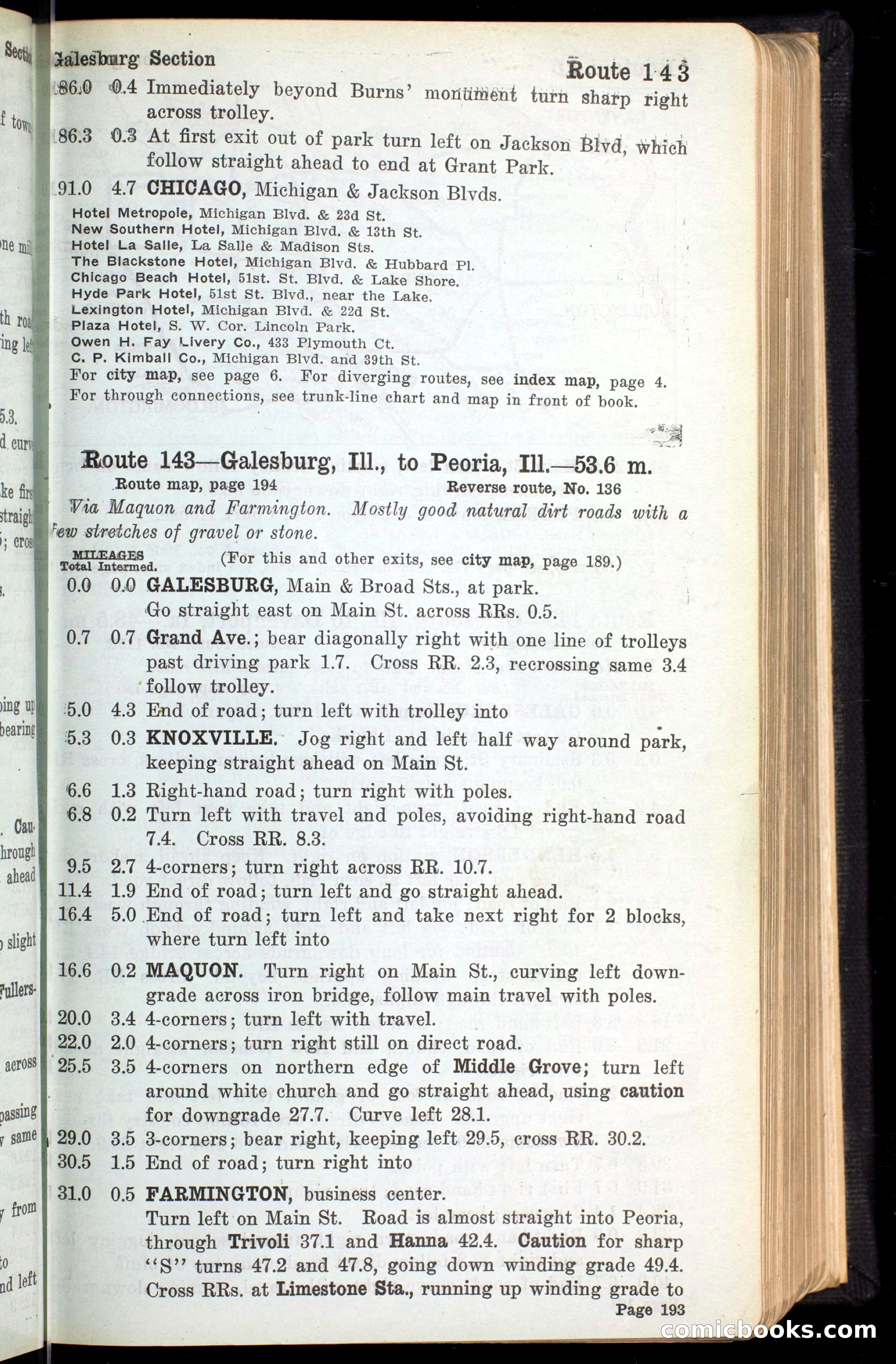 The Automobile Blue Book, Official 1913, Volume 4 — page 205 of 398