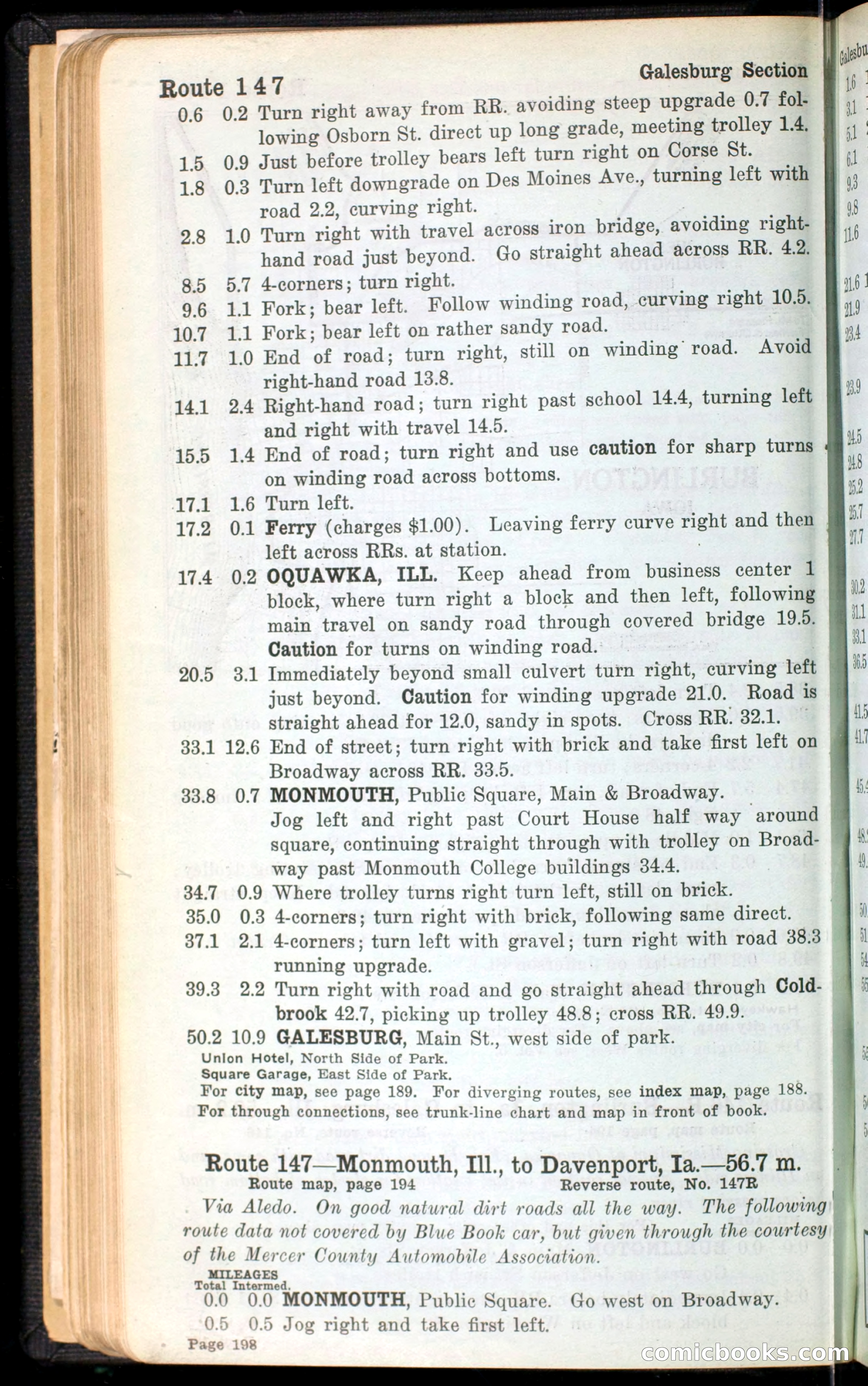 The Automobile Blue Book, Official 1913, Volume 4 — page 210 of 398