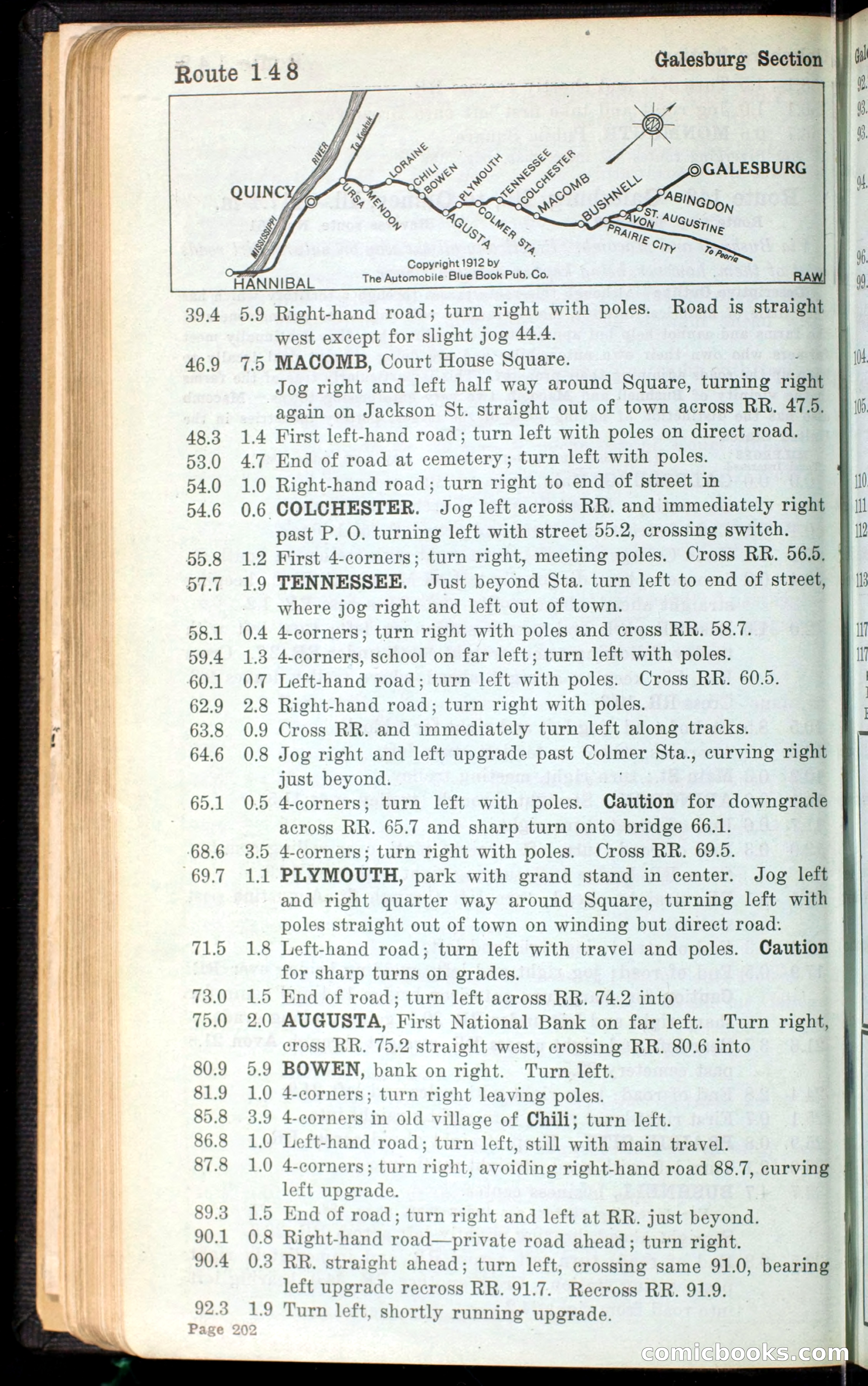 The Automobile Blue Book, Official 1913, Volume 4 — page 214 of 398