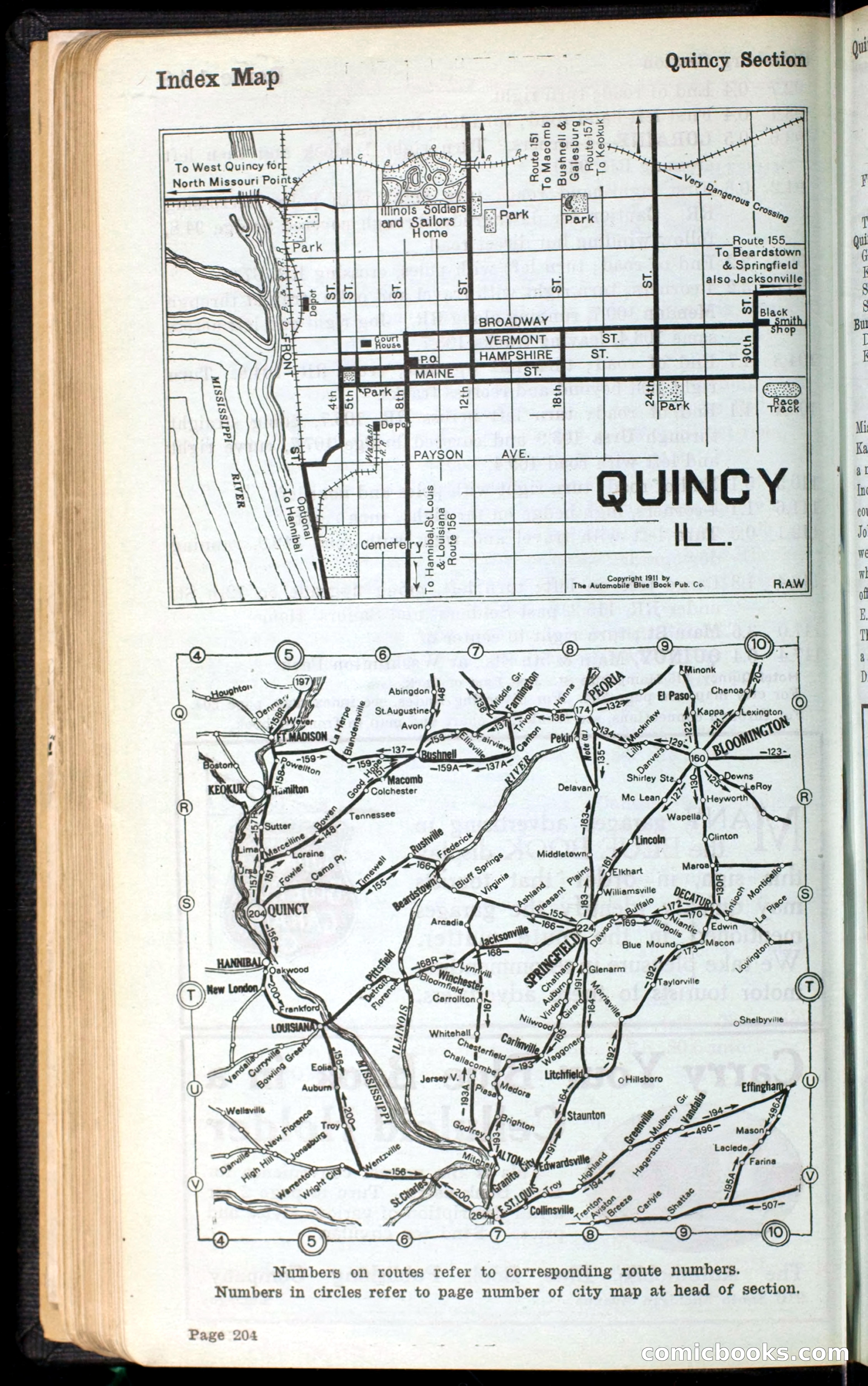 The Automobile Blue Book, Official 1913, Volume 4 — page 216 of 398
