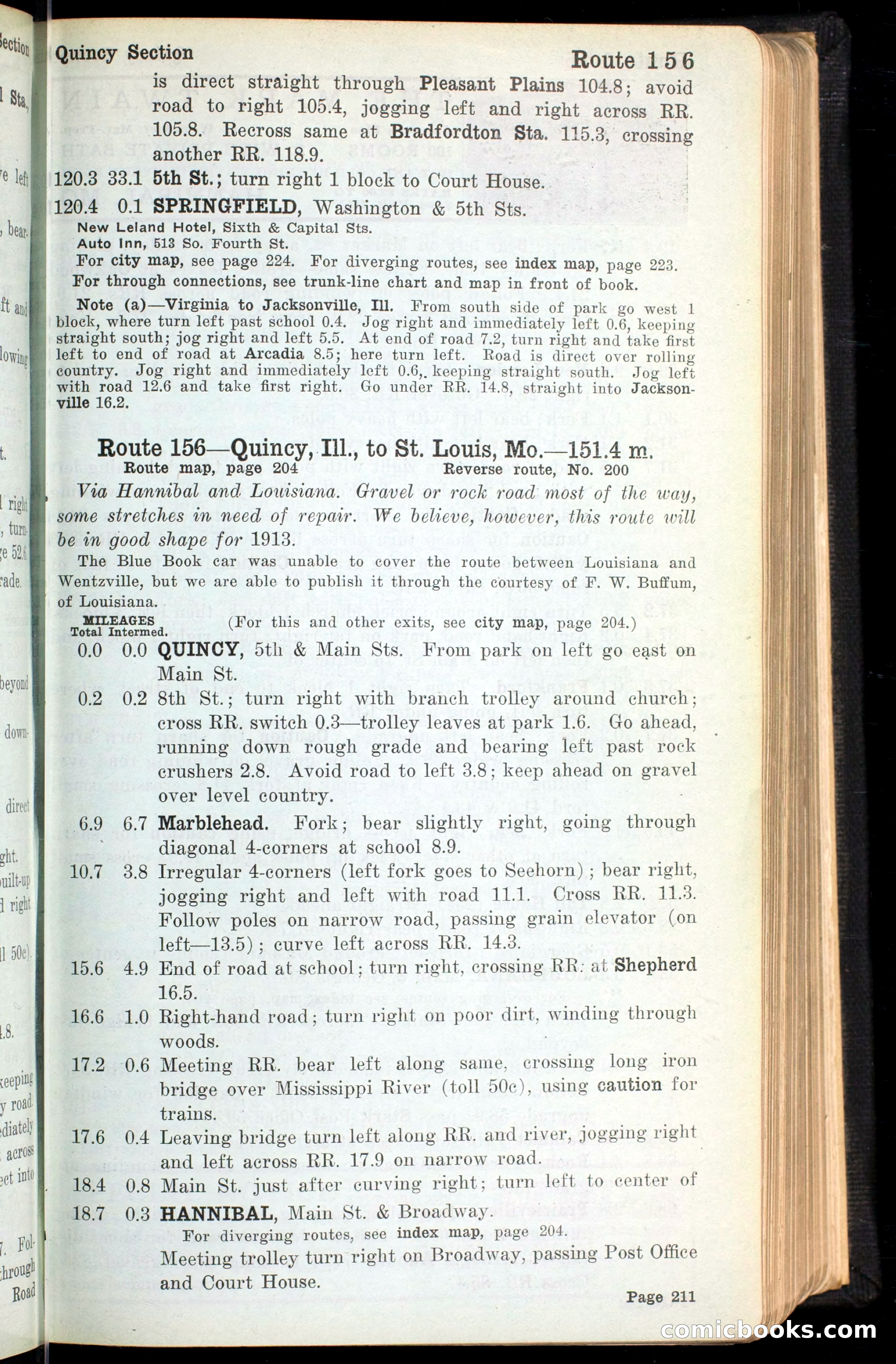The Automobile Blue Book, Official 1913, Volume 4 — page 223 of 398