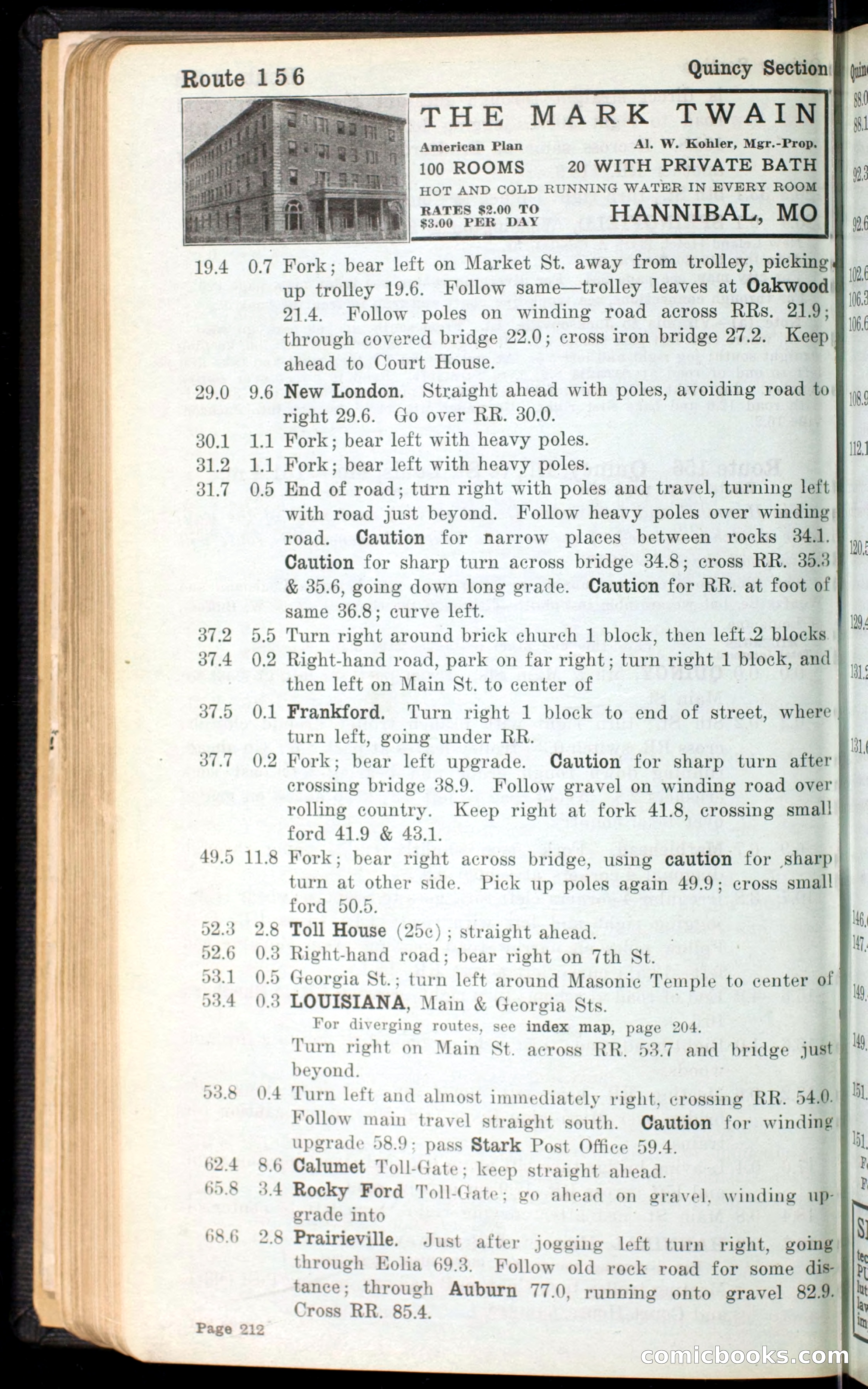 The Automobile Blue Book, Official 1913, Volume 4 — page 224 of 398