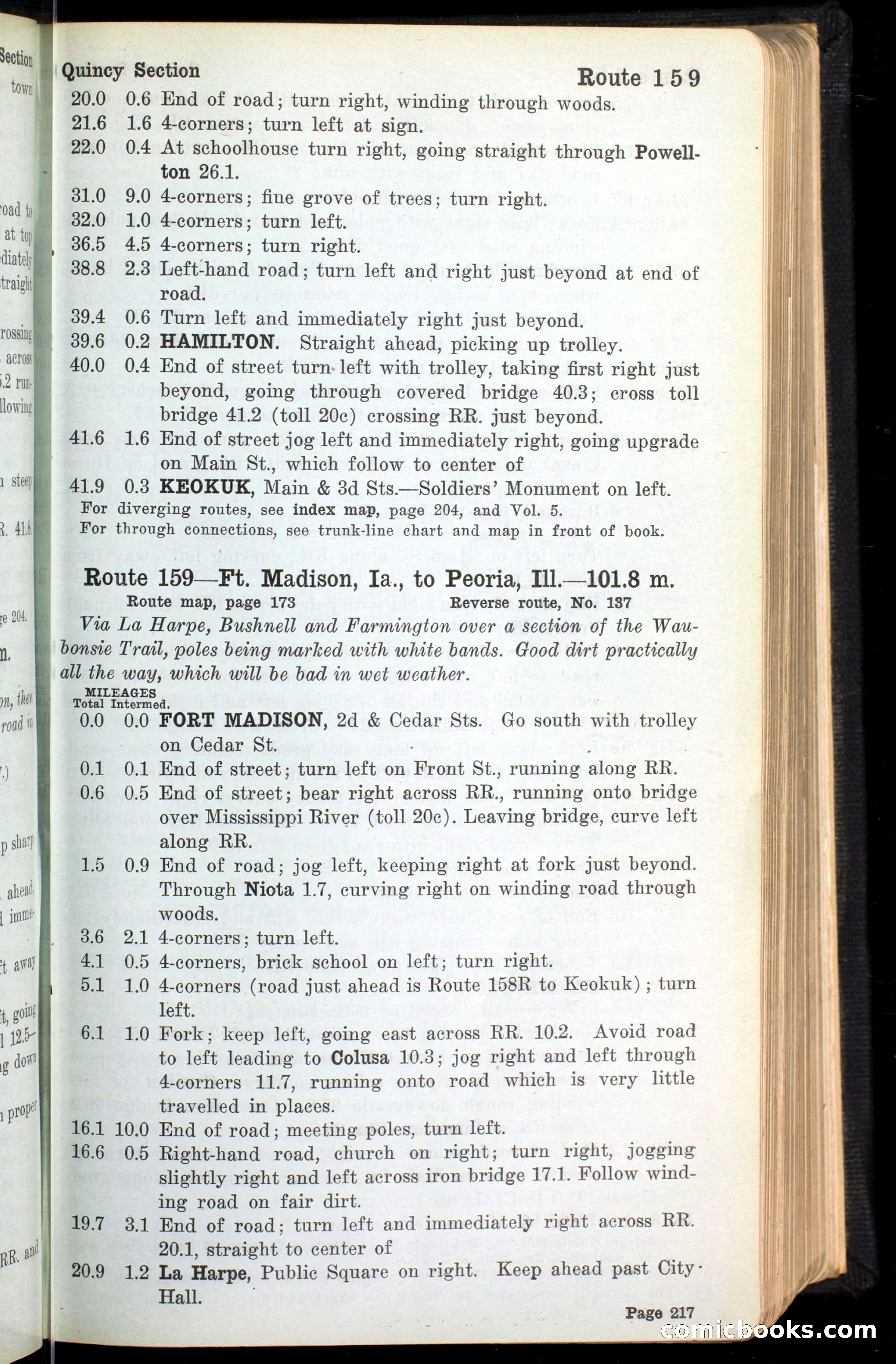 The Automobile Blue Book, Official 1913, Volume 4 — page 229 of 398