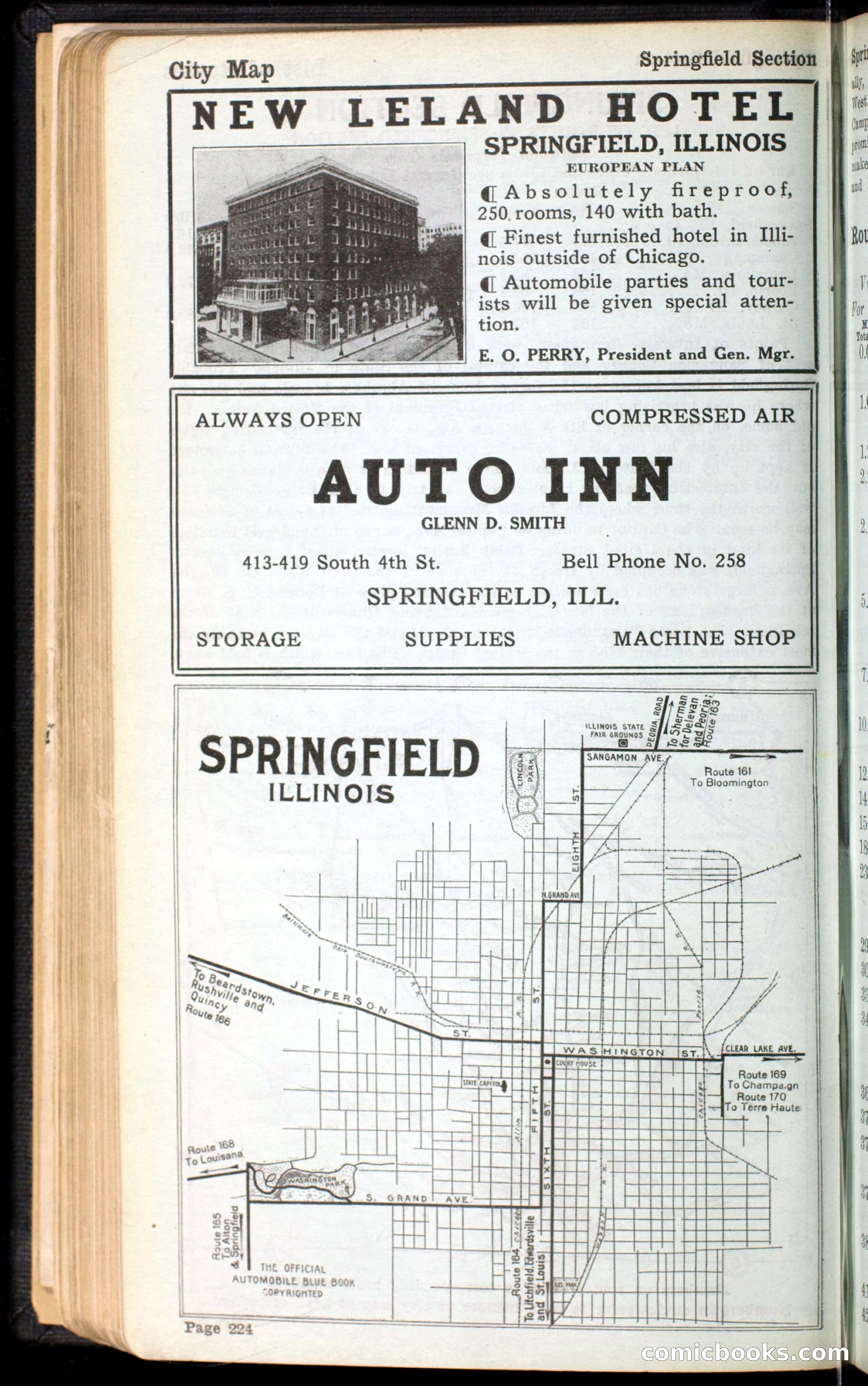 The Automobile Blue Book, Official 1913, Volume 4 — page 236 of 398