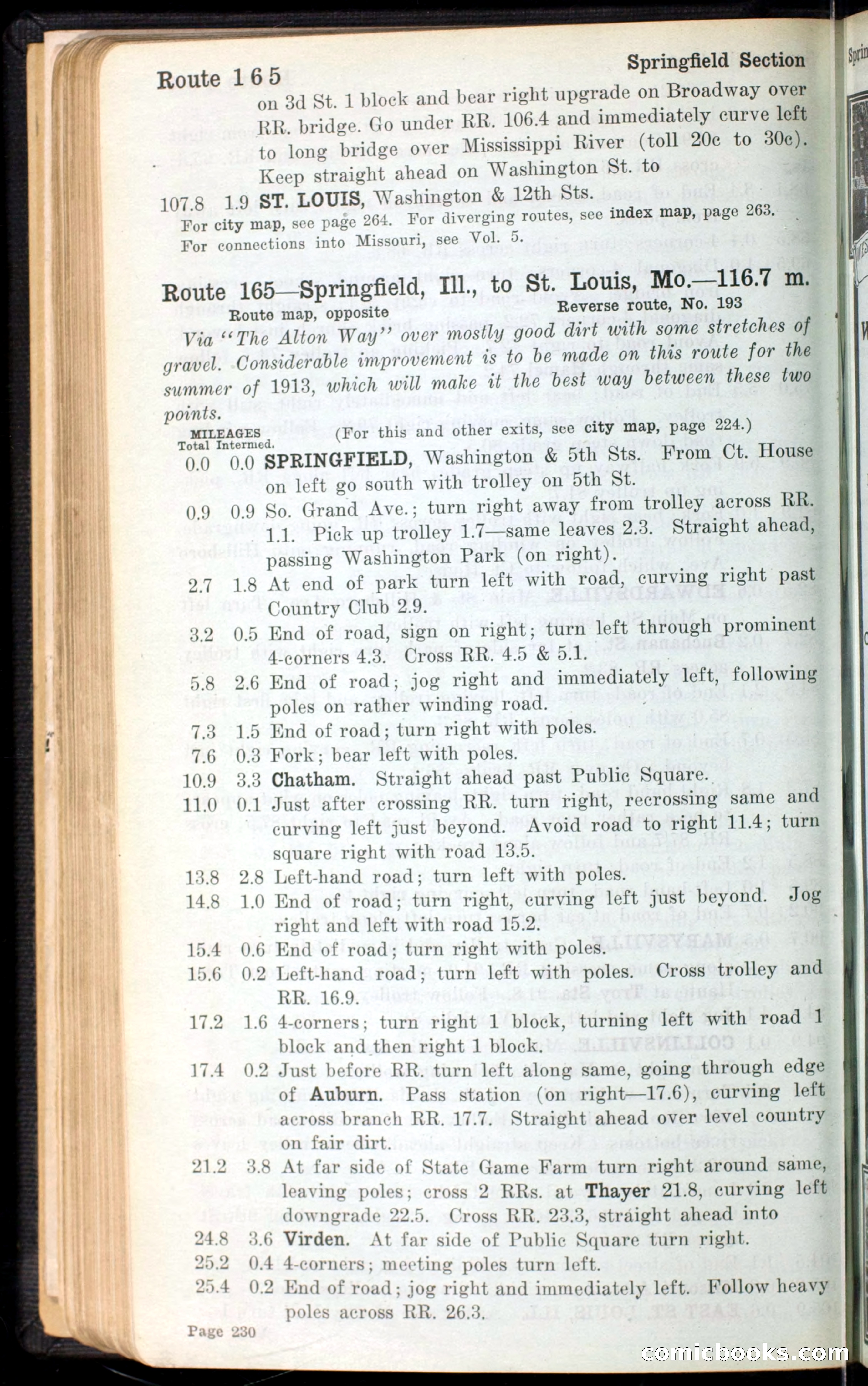 The Automobile Blue Book, Official 1913, Volume 4 — page 242 of 398