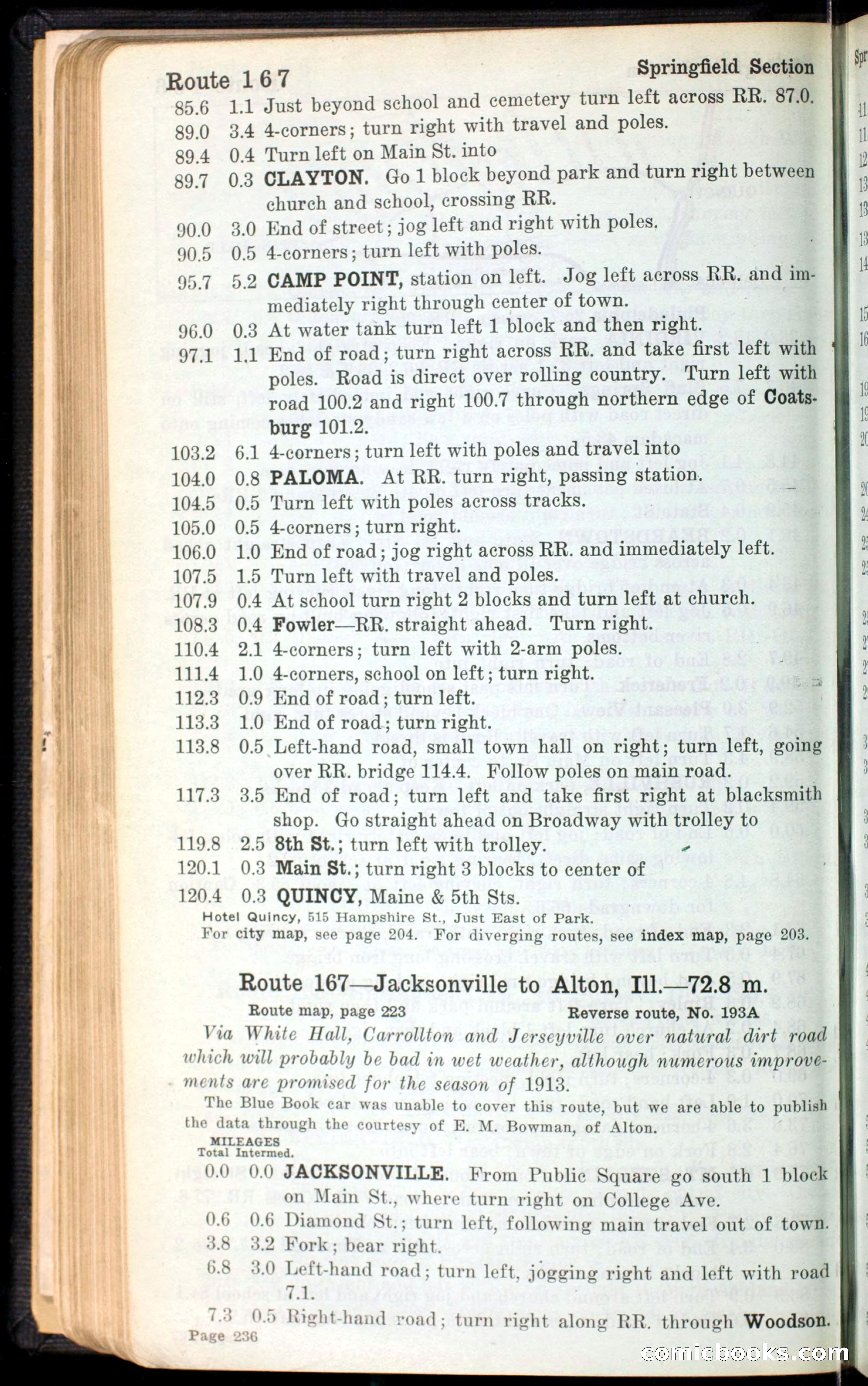 The Automobile Blue Book, Official 1913, Volume 4 — page 248 of 398