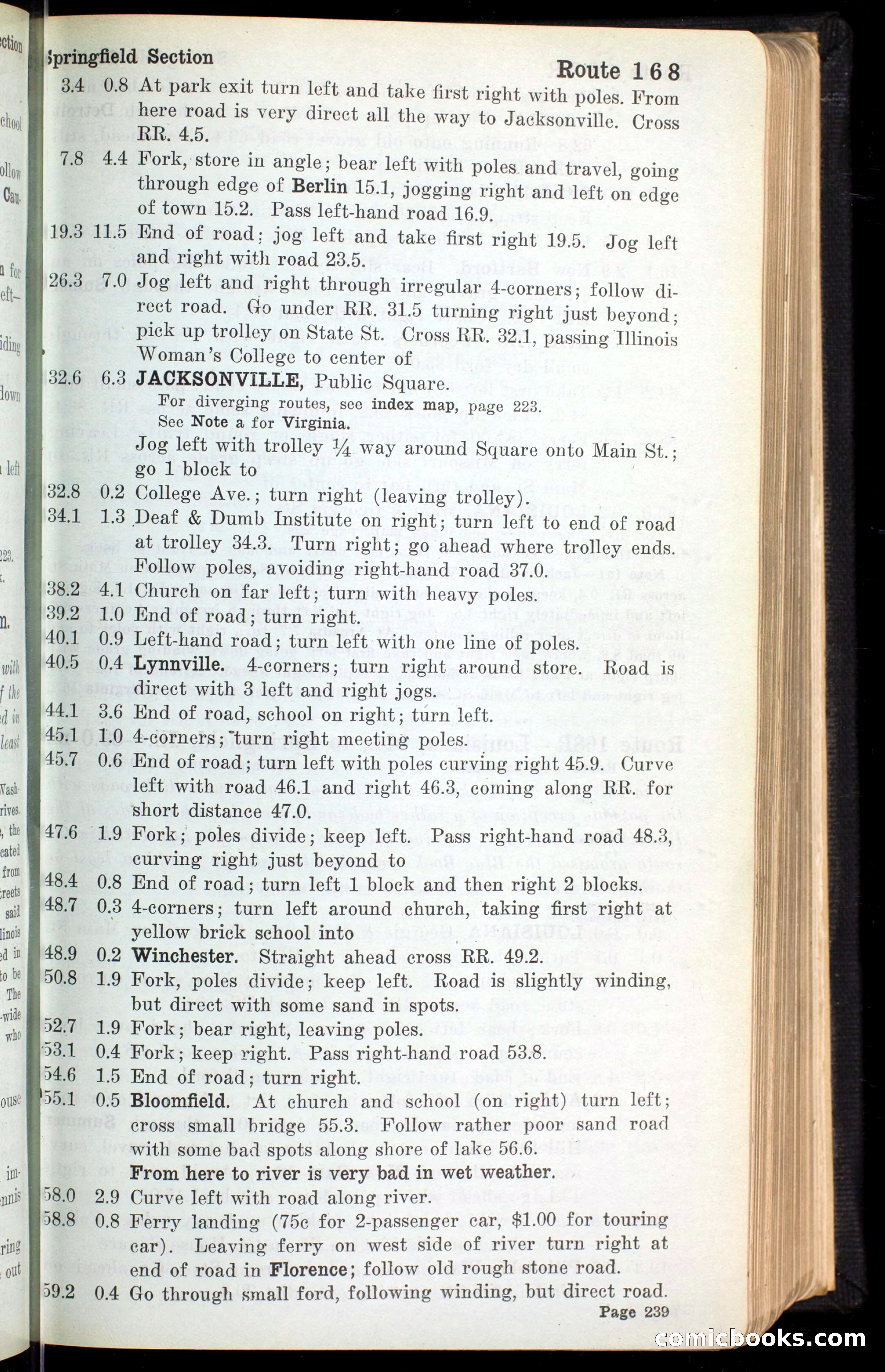The Automobile Blue Book, Official 1913, Volume 4 — page 251 of 398