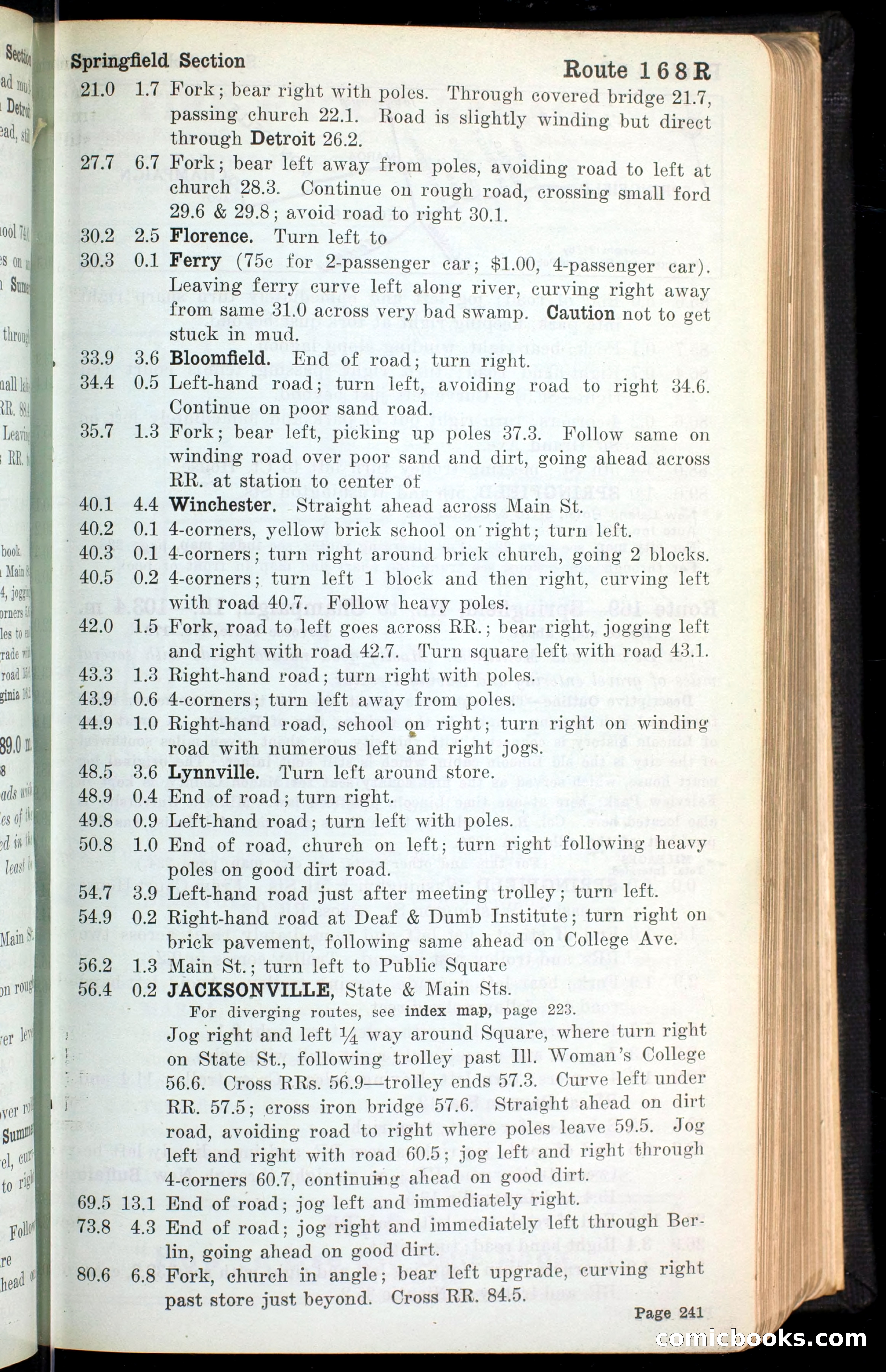 The Automobile Blue Book, Official 1913, Volume 4 — page 253 of 398