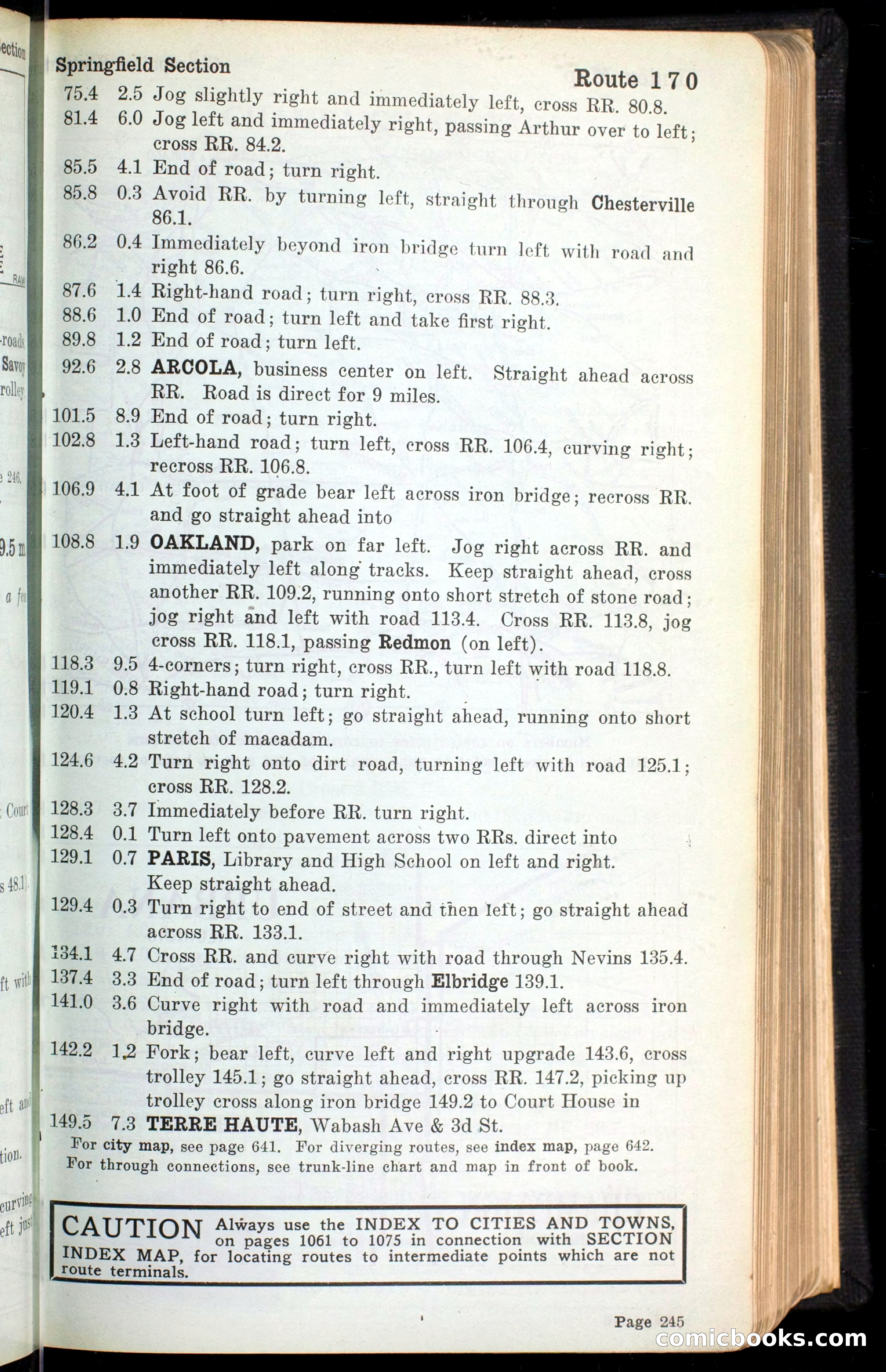 The Automobile Blue Book, Official 1913, Volume 4 — page 257 of 398