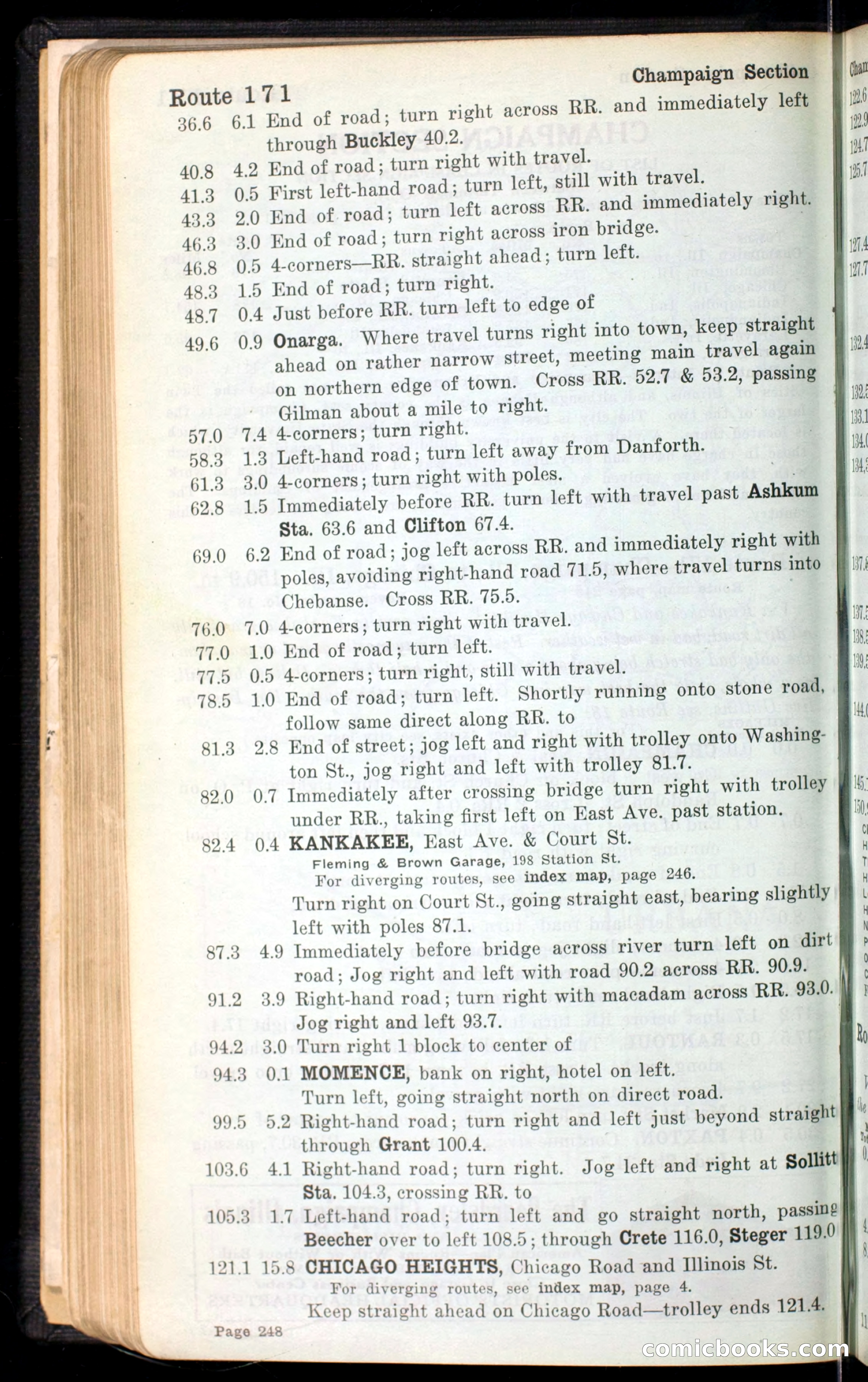 The Automobile Blue Book, Official 1913, Volume 4 — page 260 of 398