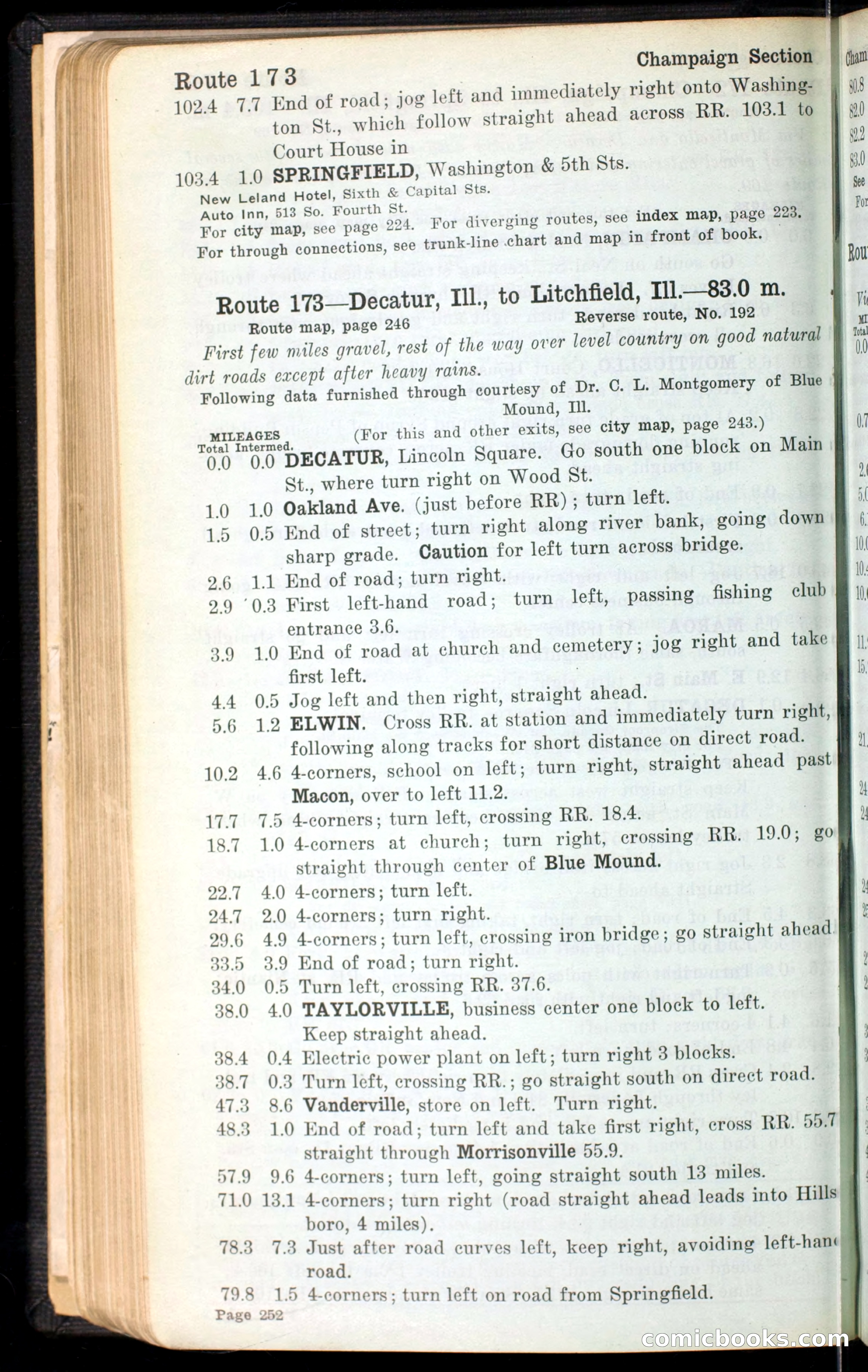 The Automobile Blue Book, Official 1913, Volume 4 — page 262 of 398