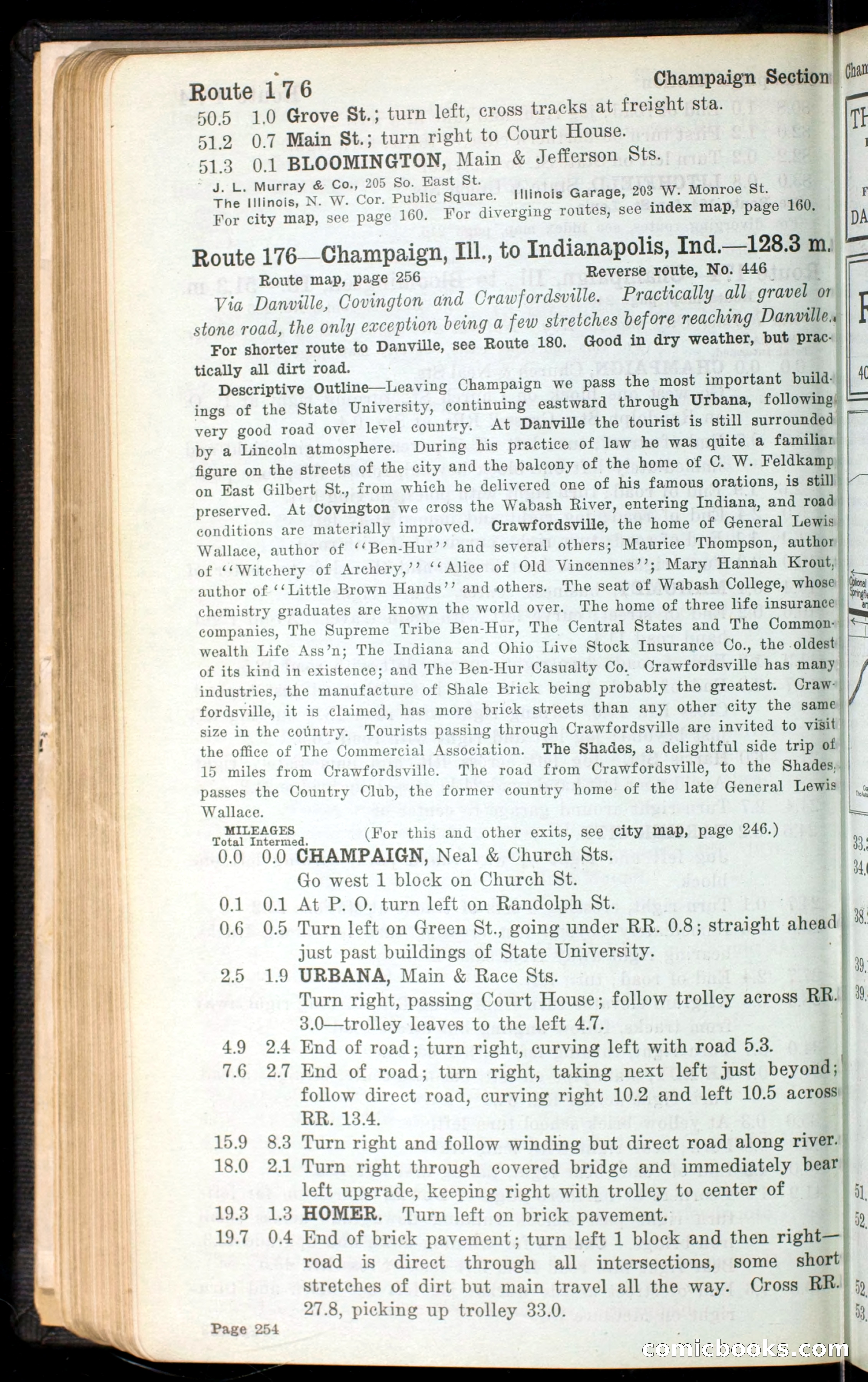 The Automobile Blue Book, Official 1913, Volume 4 — page 264 of 398