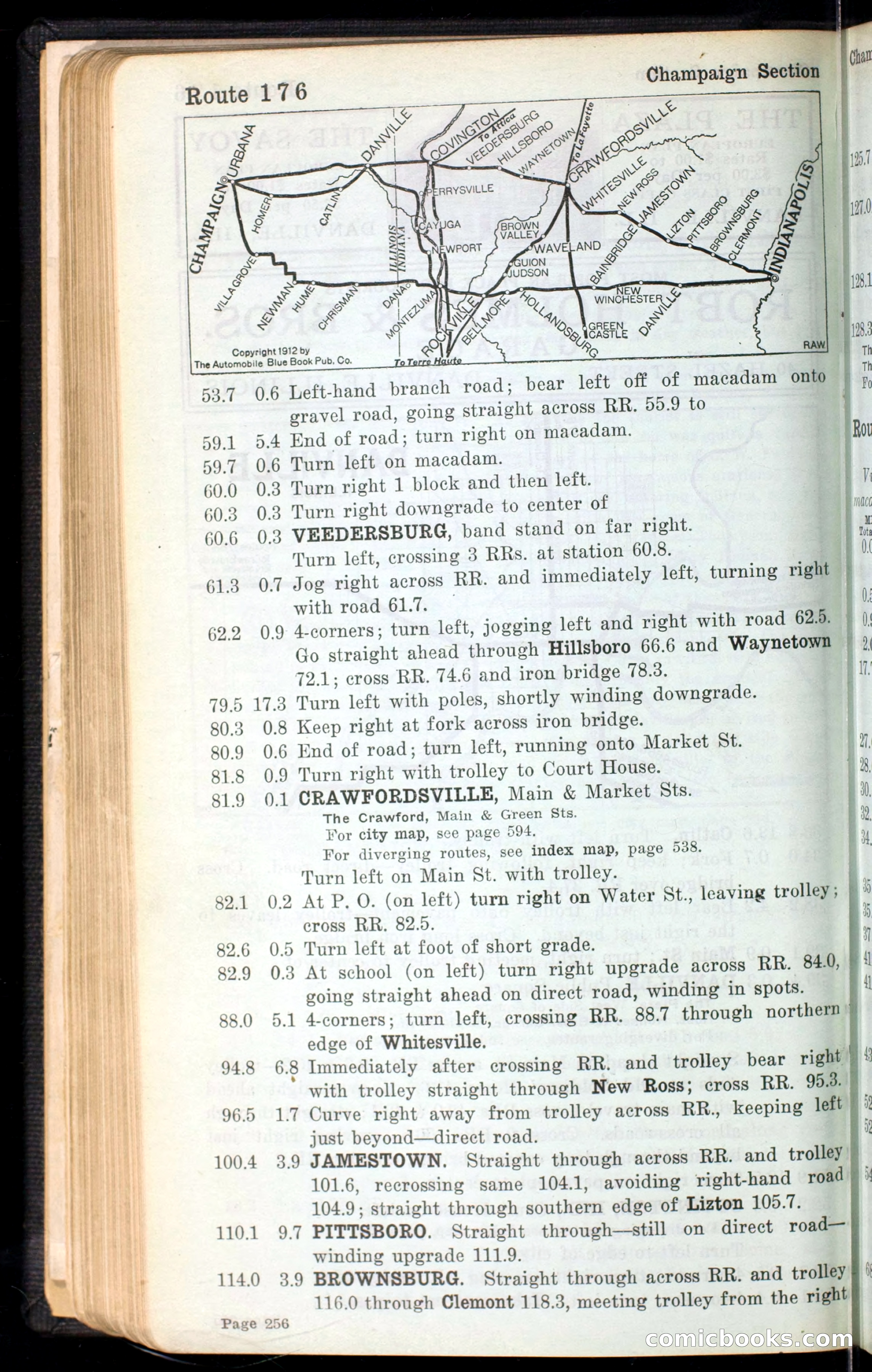 The Automobile Blue Book, Official 1913, Volume 4 — page 266 of 398