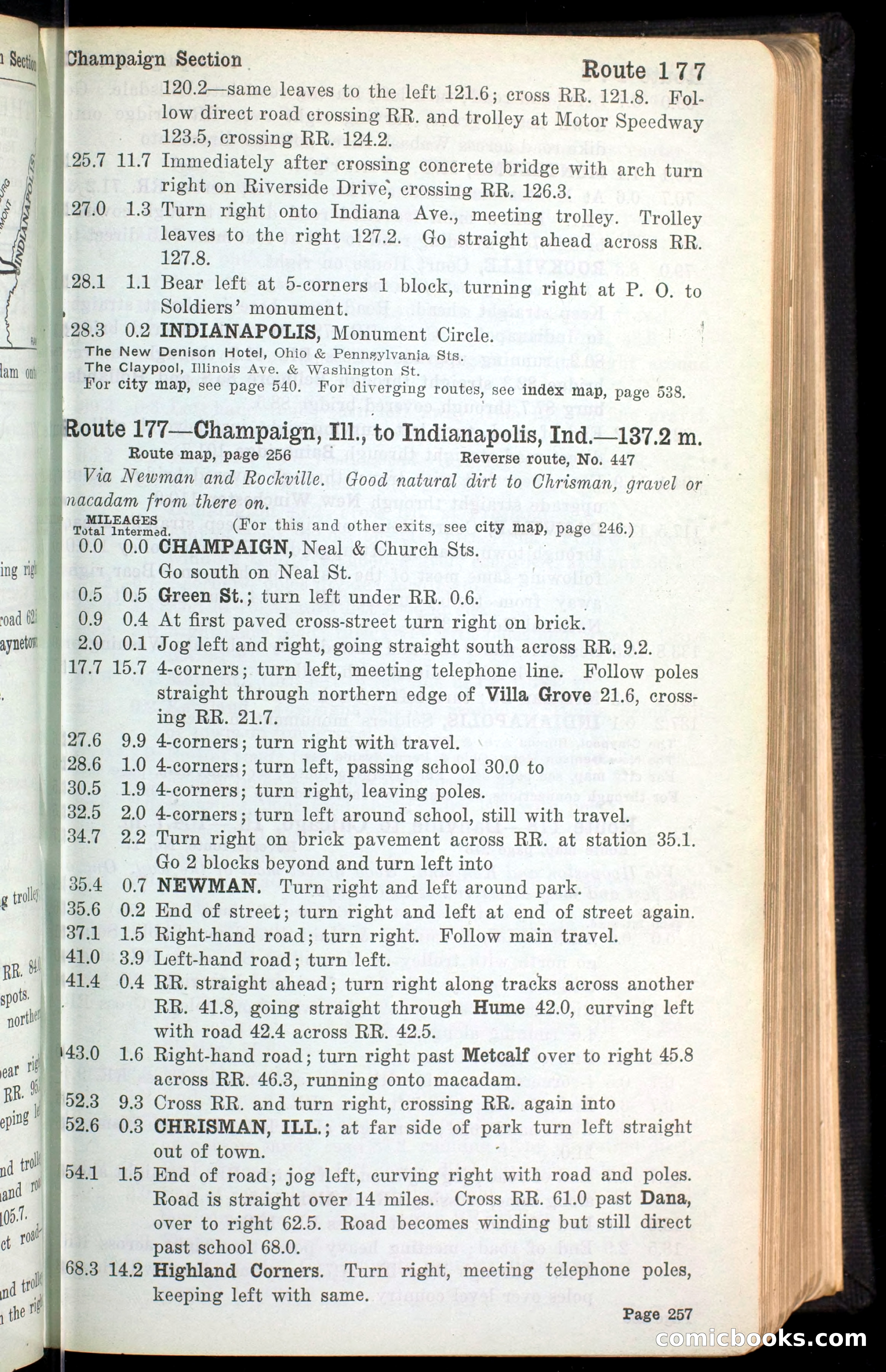 The Automobile Blue Book, Official 1913, Volume 4 — page 267 of 398