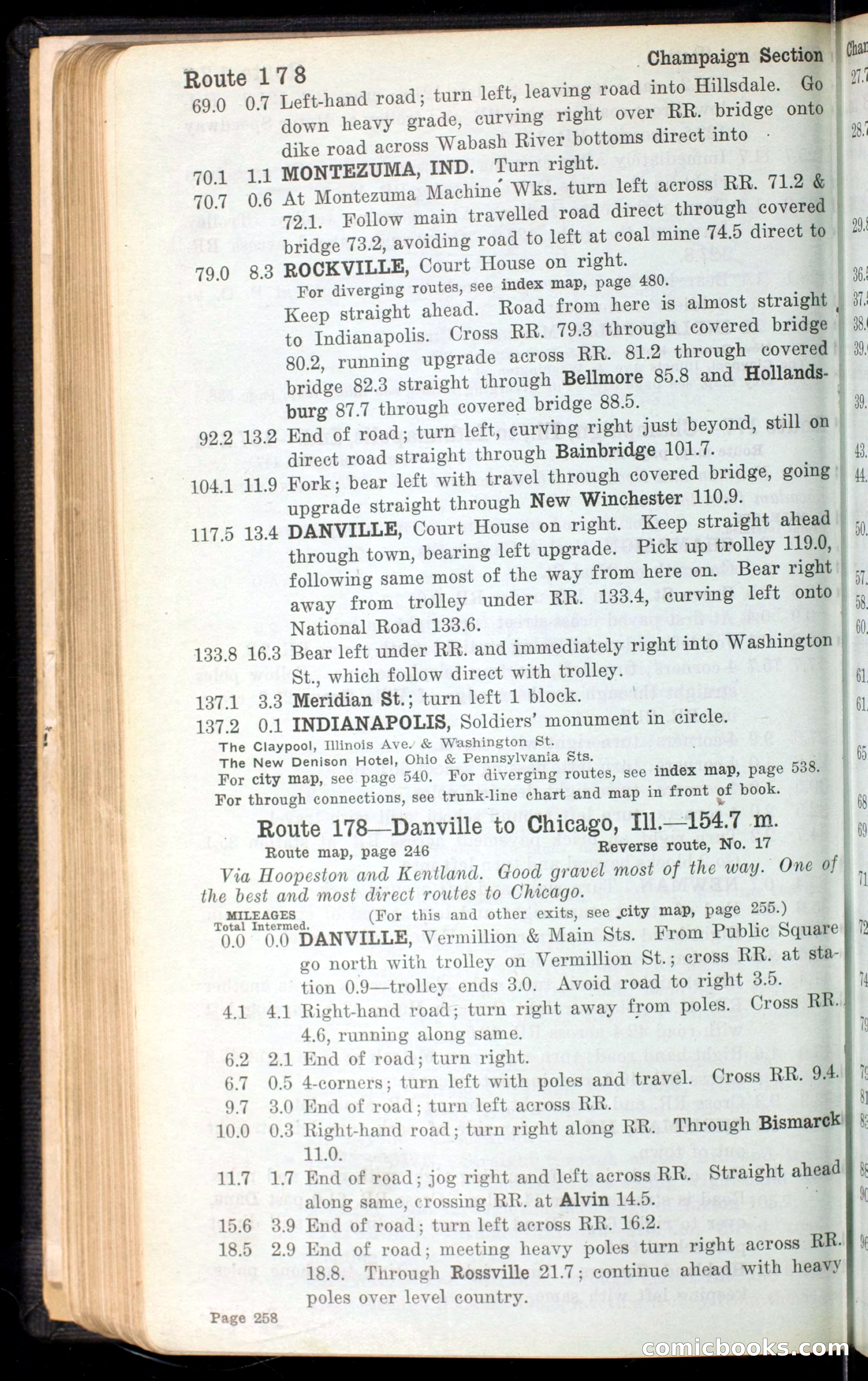 The Automobile Blue Book, Official 1913, Volume 4 — page 268 of 398