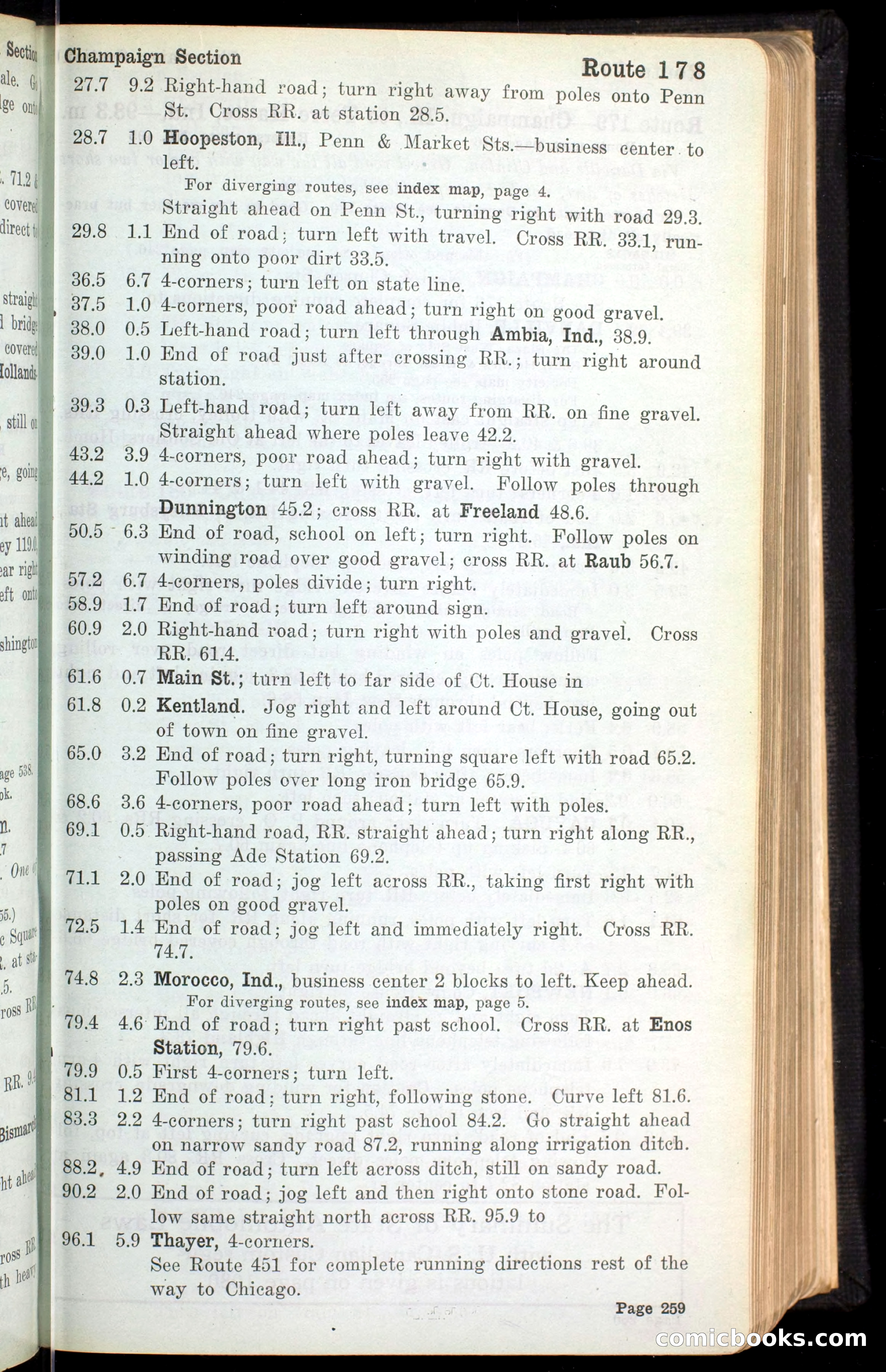 The Automobile Blue Book, Official 1913, Volume 4 — page 269 of 398
