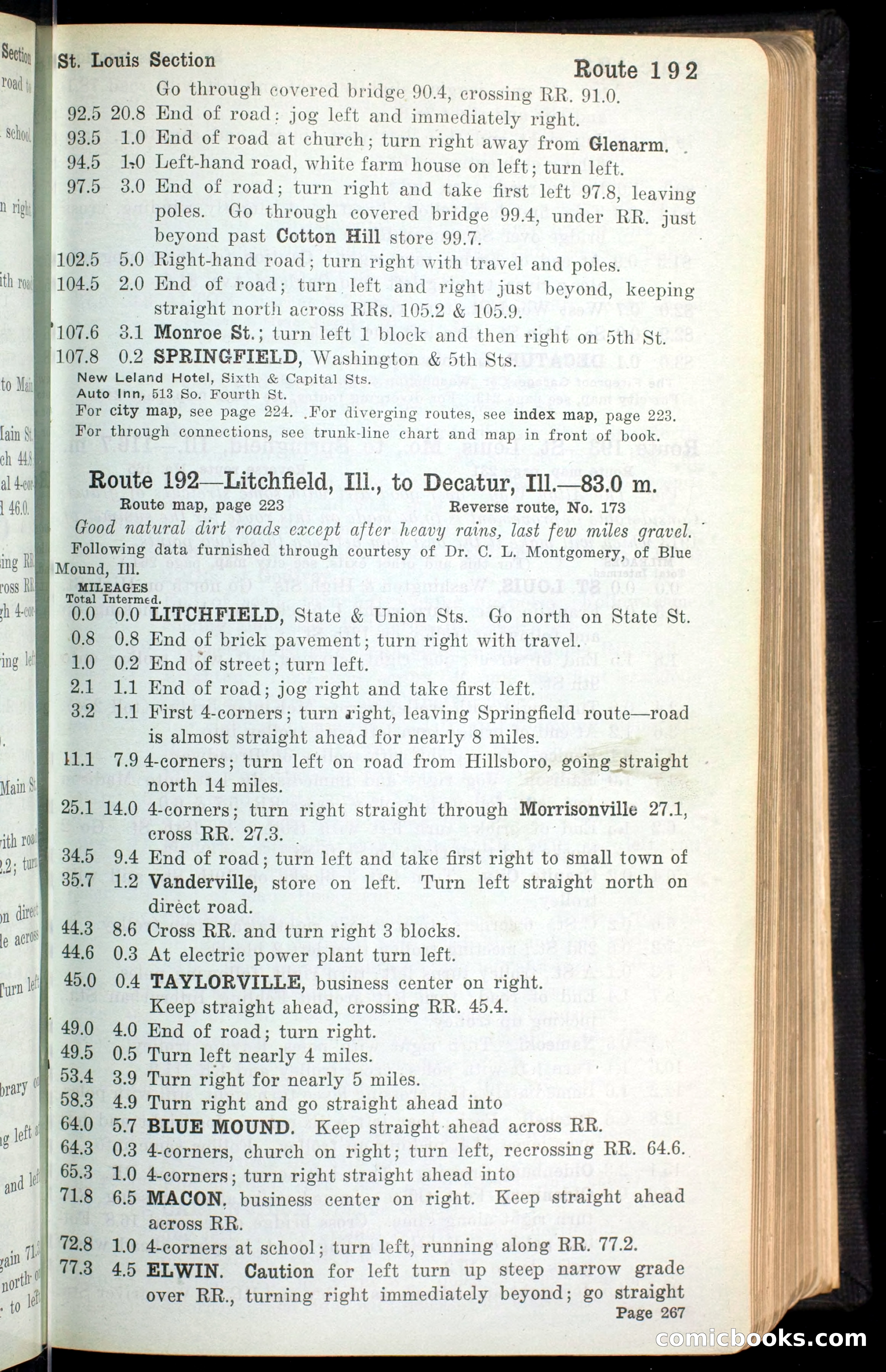 The Automobile Blue Book, Official 1913, Volume 4 — page 277 of 398