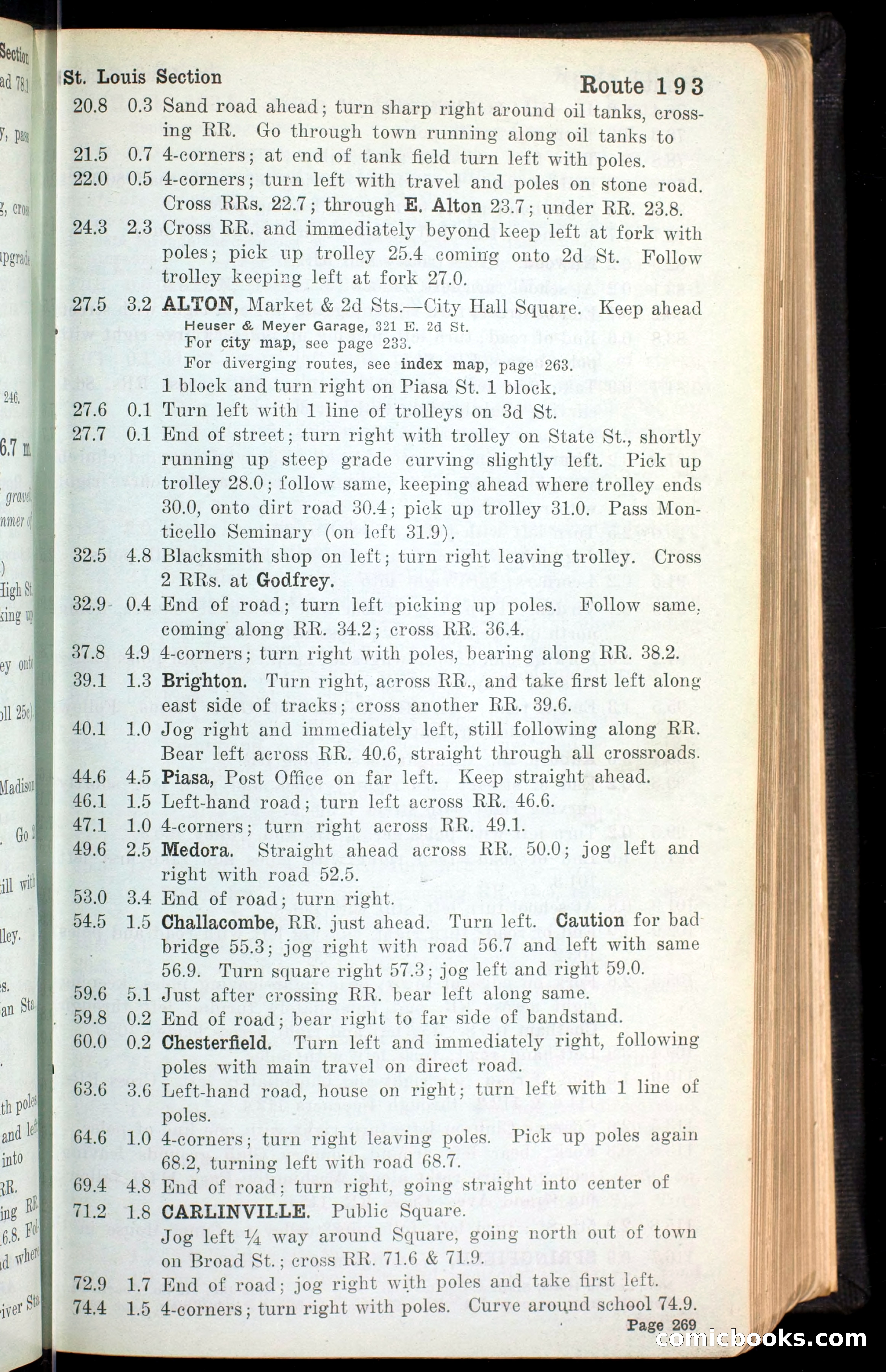 The Automobile Blue Book, Official 1913, Volume 4 — page 279 of 398