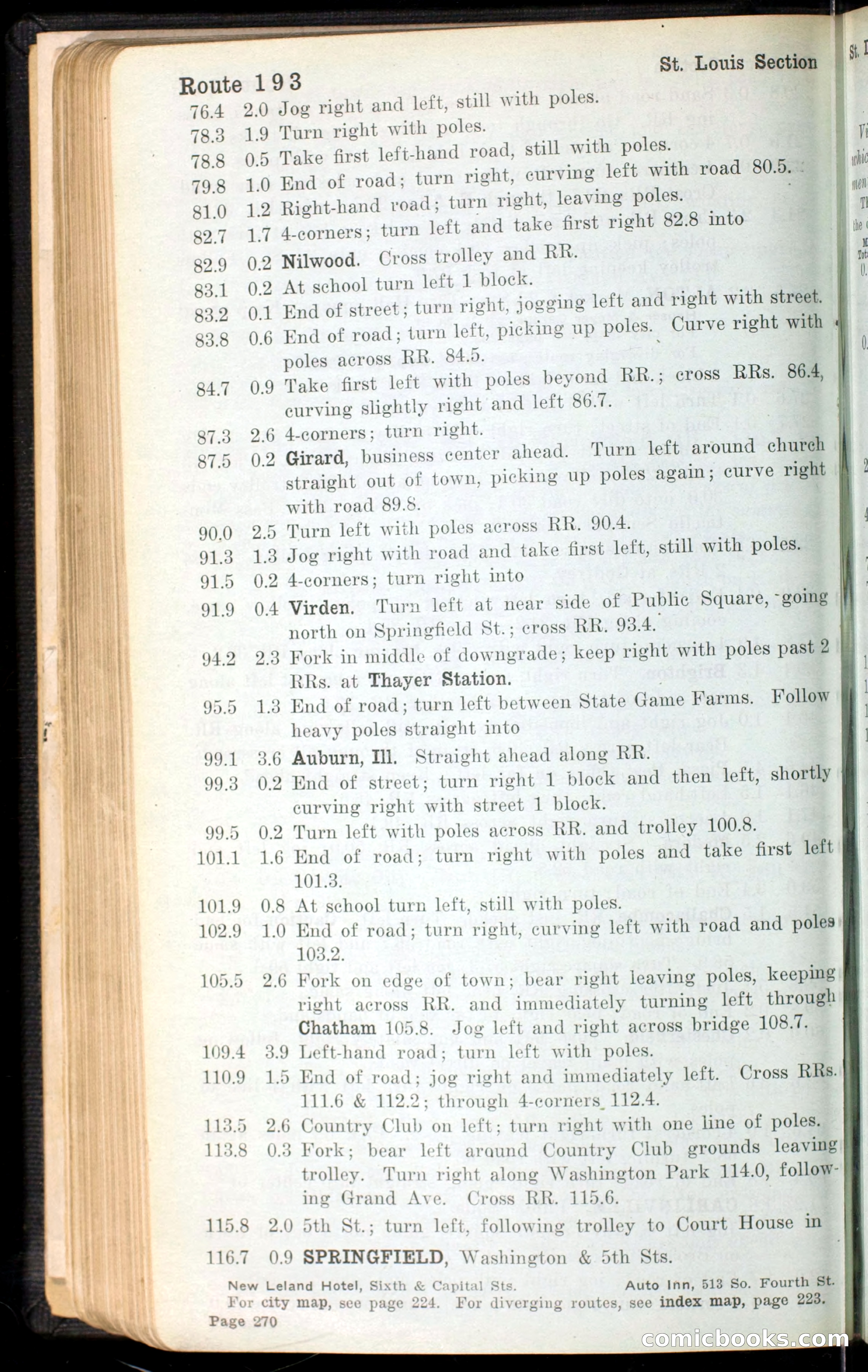 The Automobile Blue Book, Official 1913, Volume 4 — page 280 of 398