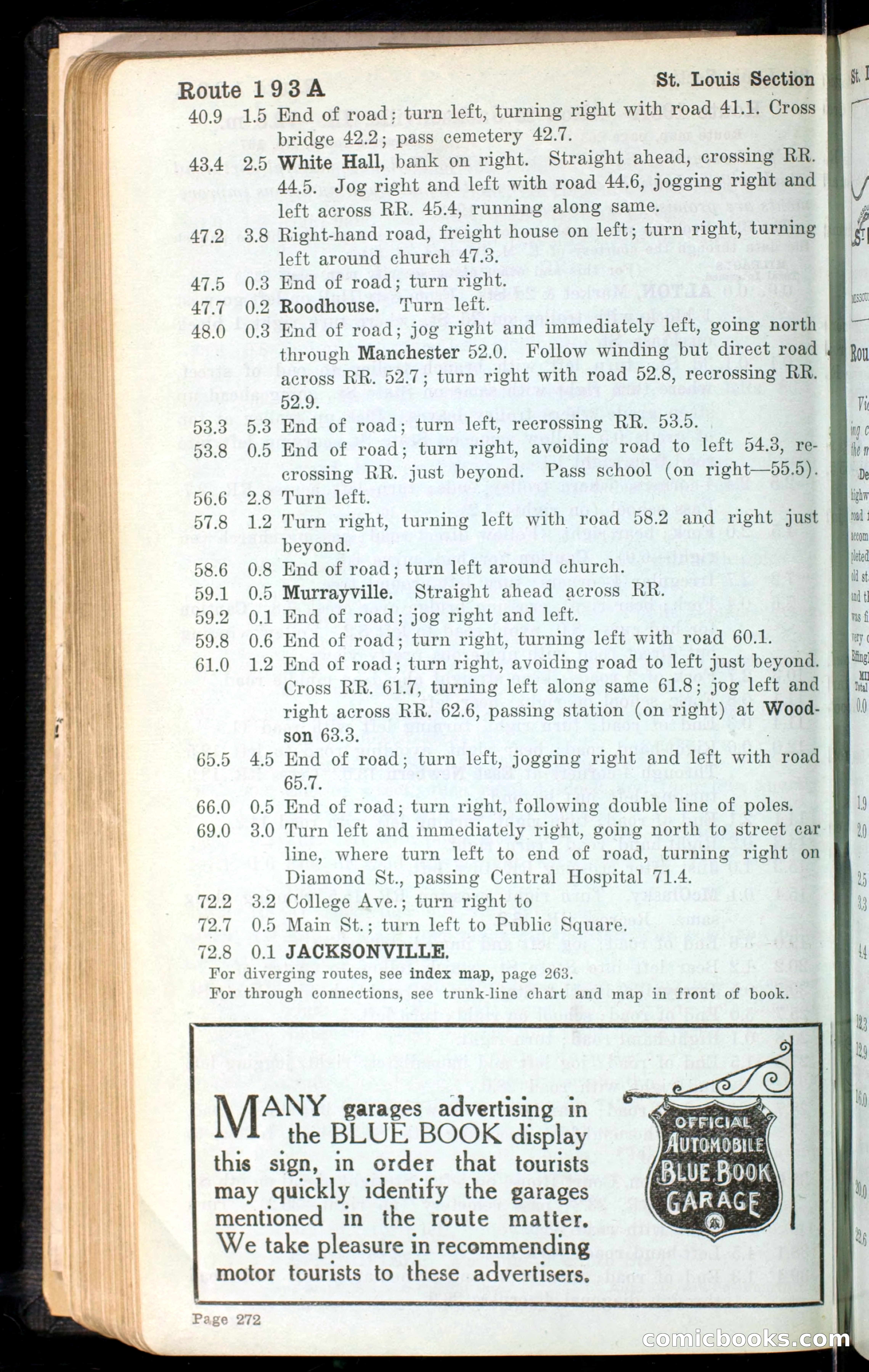 The Automobile Blue Book, Official 1913, Volume 4 — page 282 of 398