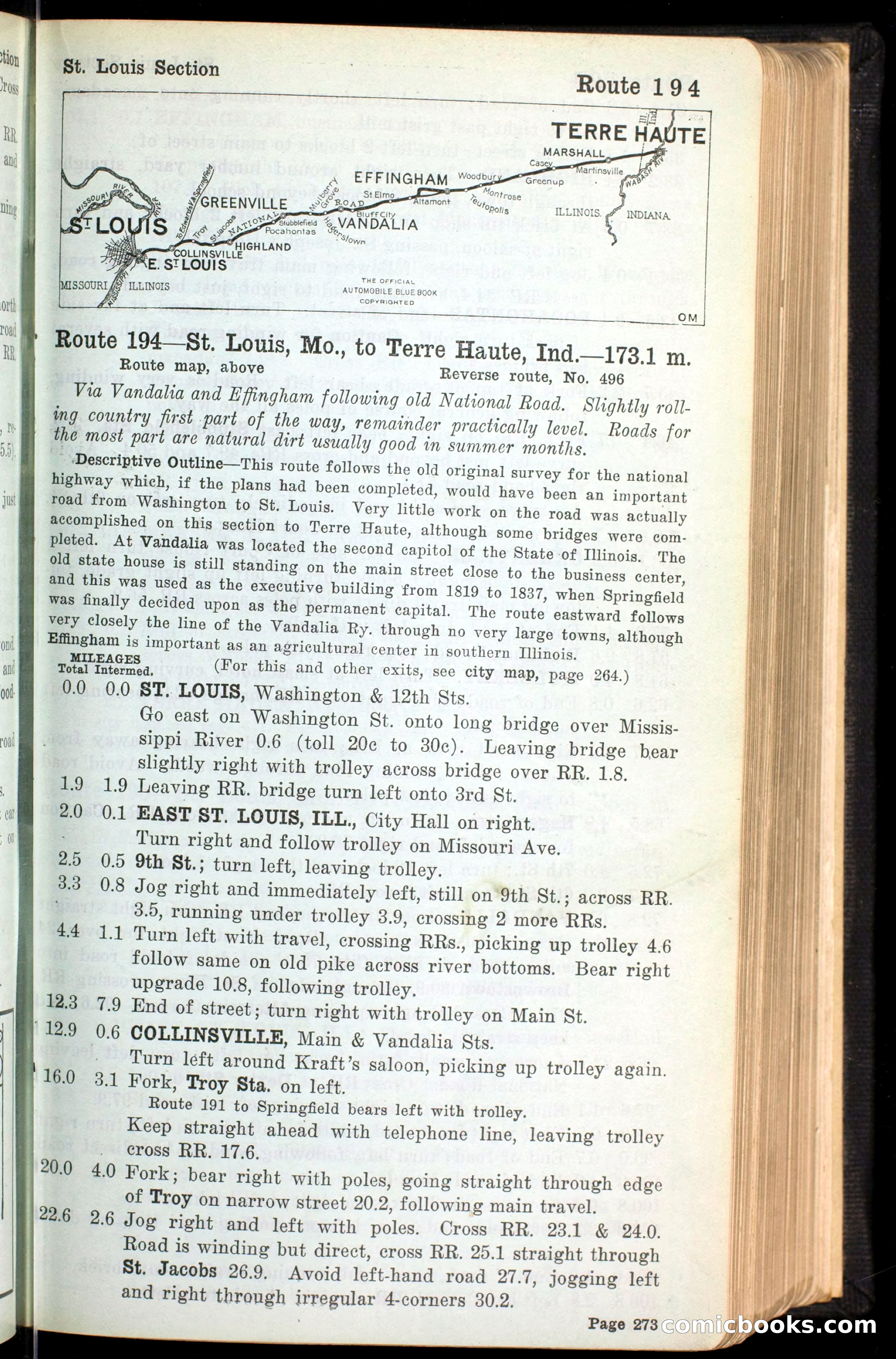 The Automobile Blue Book, Official 1913, Volume 4 — page 283 of 398