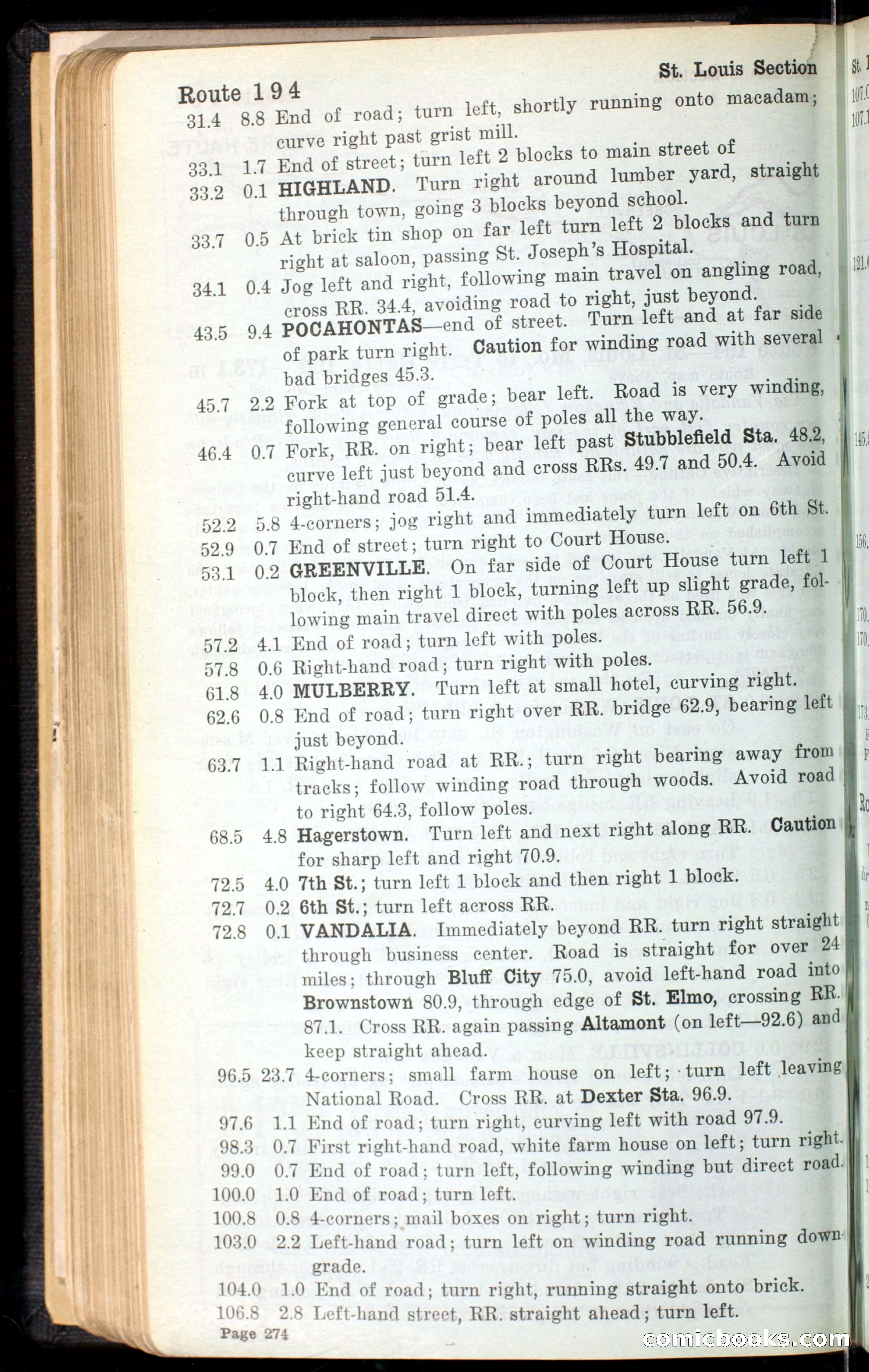 The Automobile Blue Book, Official 1913, Volume 4 — page 284 of 398