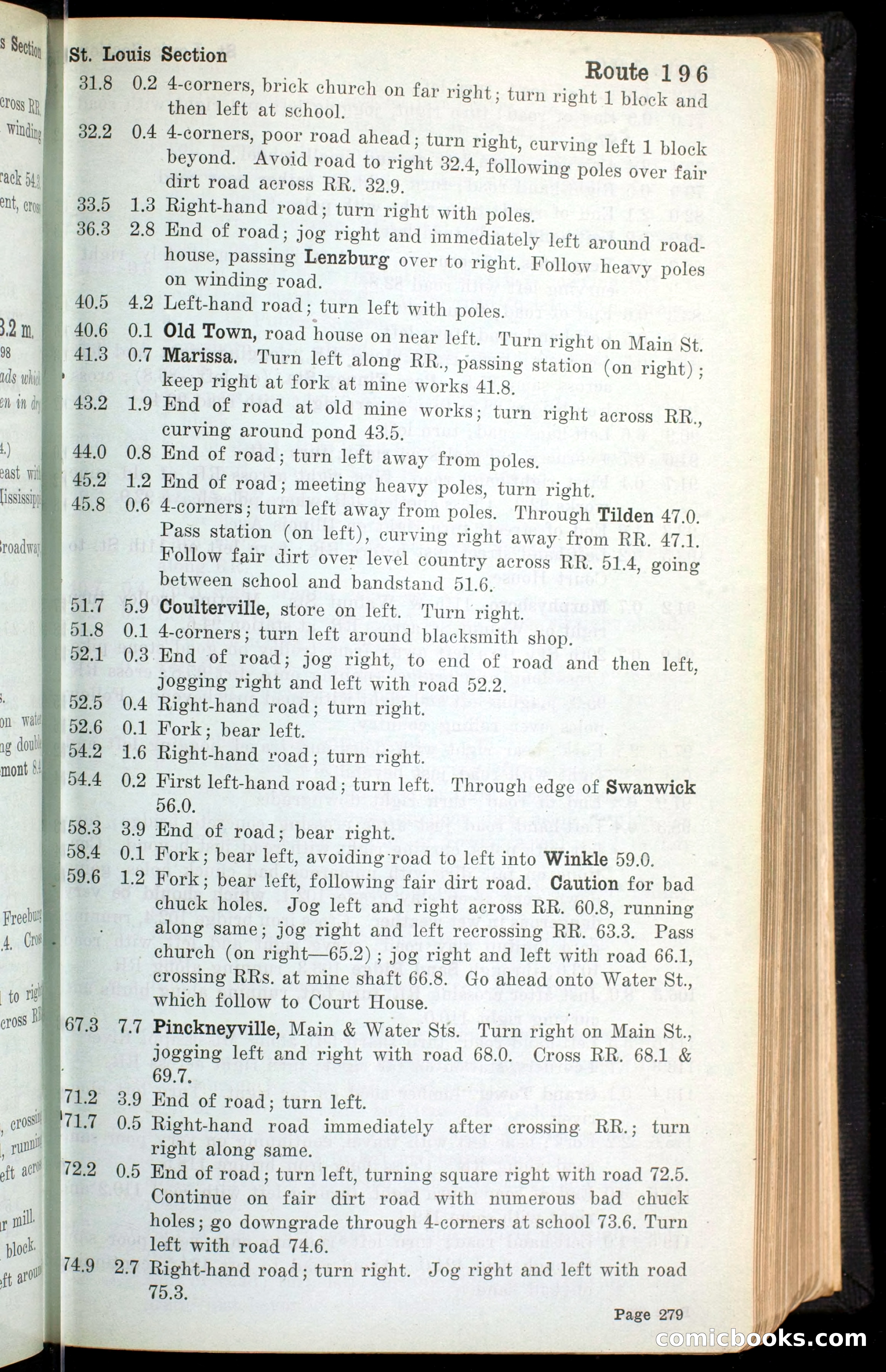 The Automobile Blue Book, Official 1913, Volume 4 — page 289 of 398