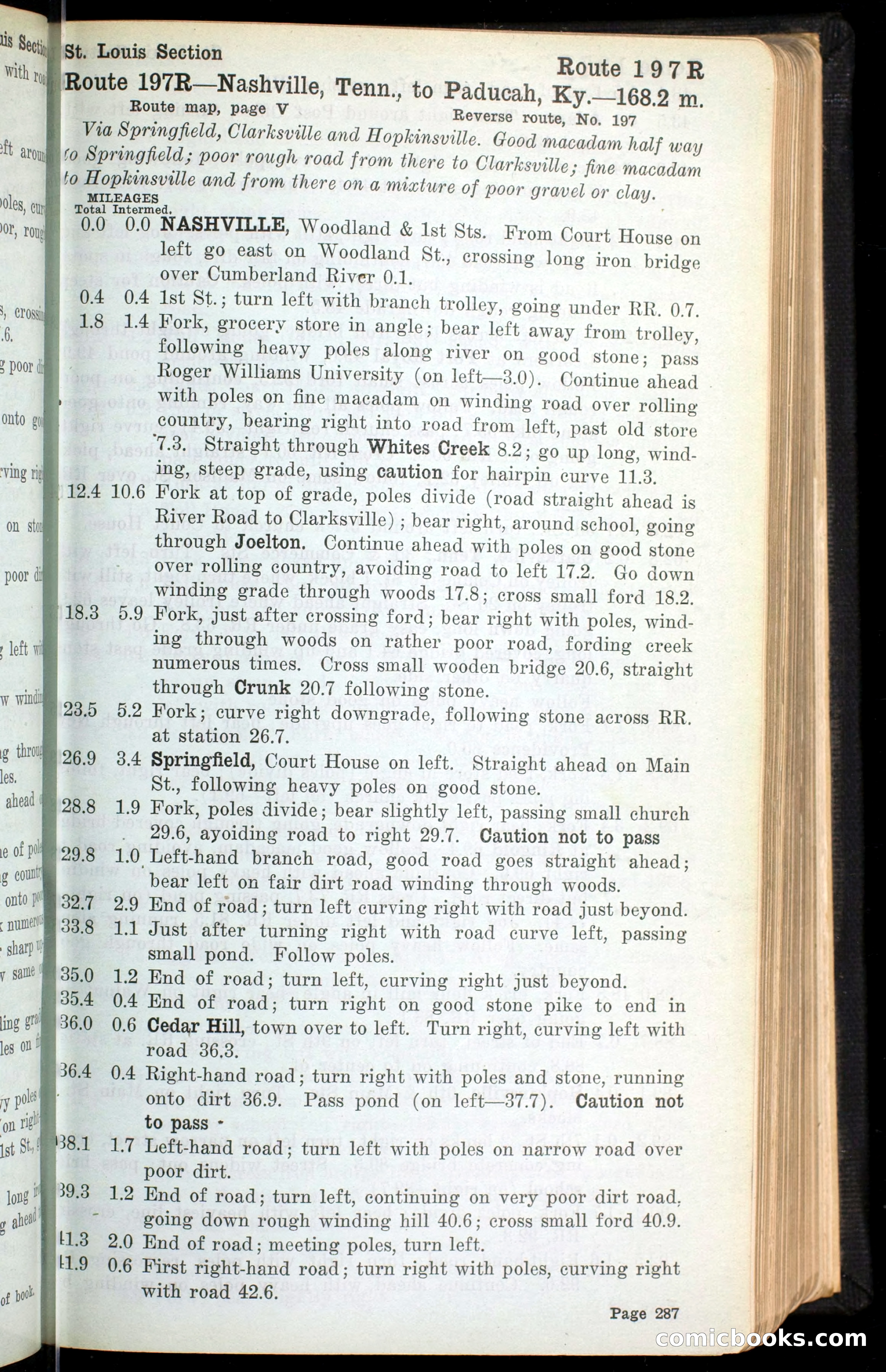 The Automobile Blue Book, Official 1913, Volume 4 — page 297 of 398