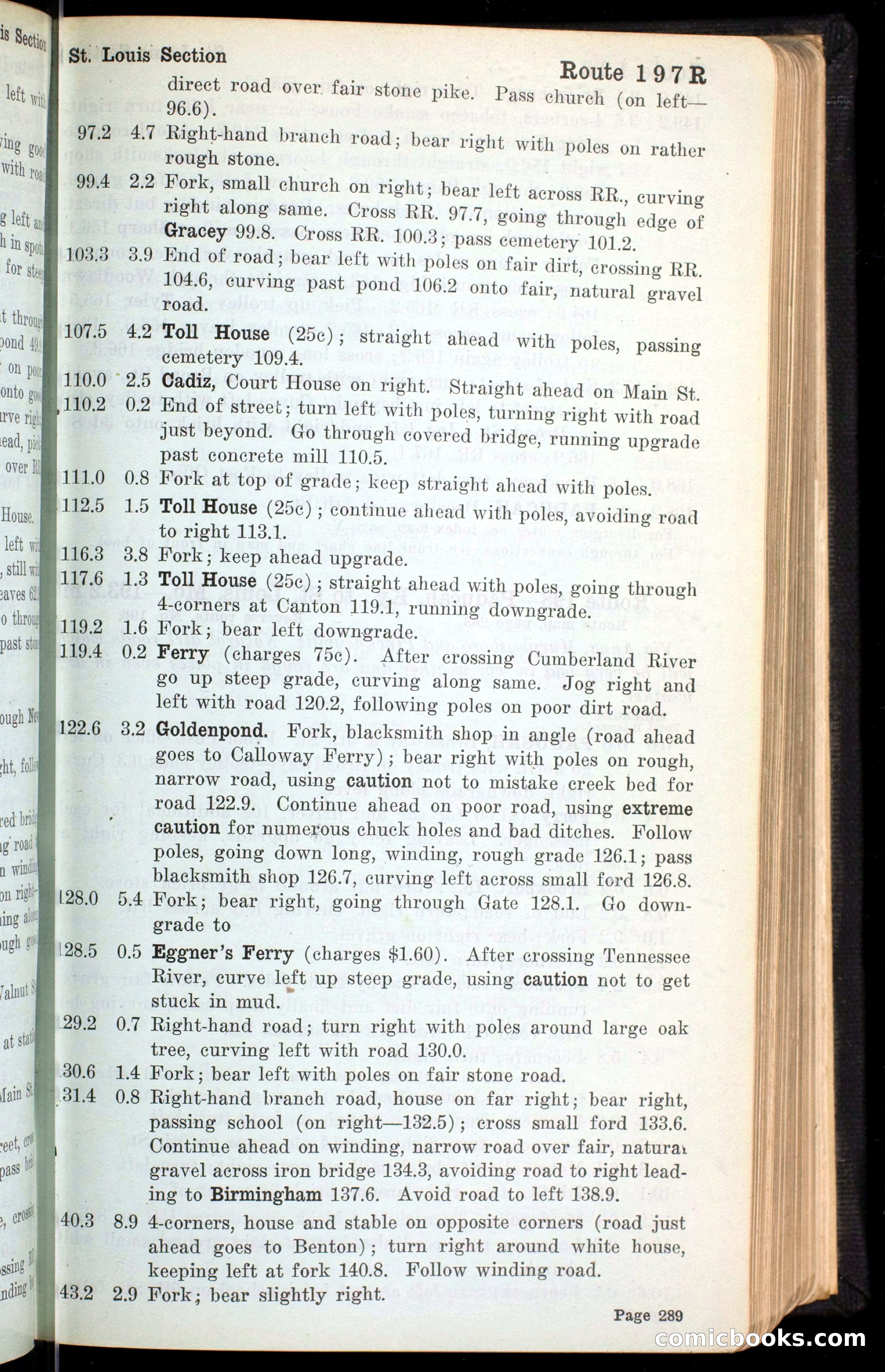 The Automobile Blue Book, Official 1913, Volume 4 — page 299 of 398