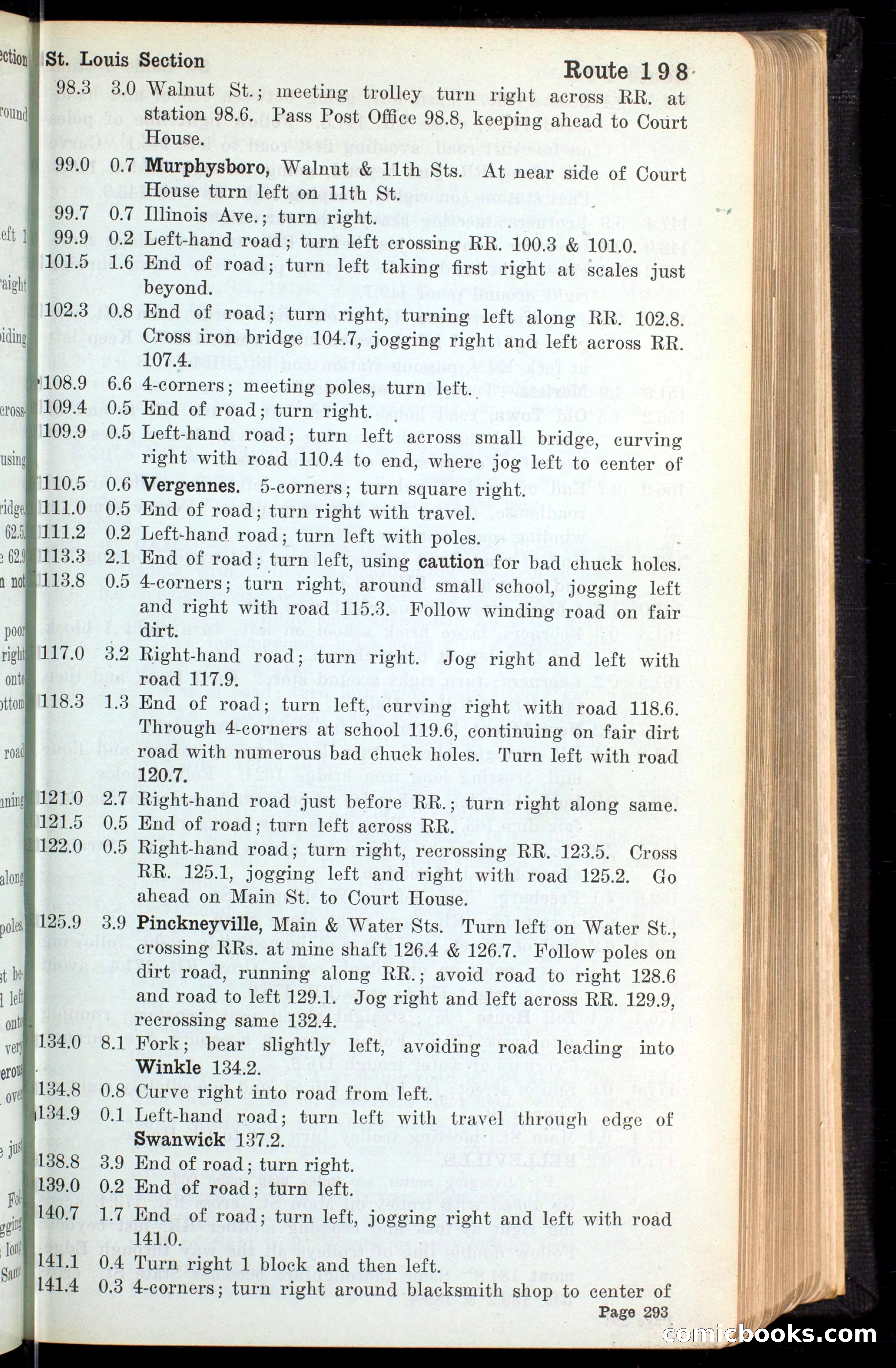 The Automobile Blue Book, Official 1913, Volume 4 — page 303 of 398