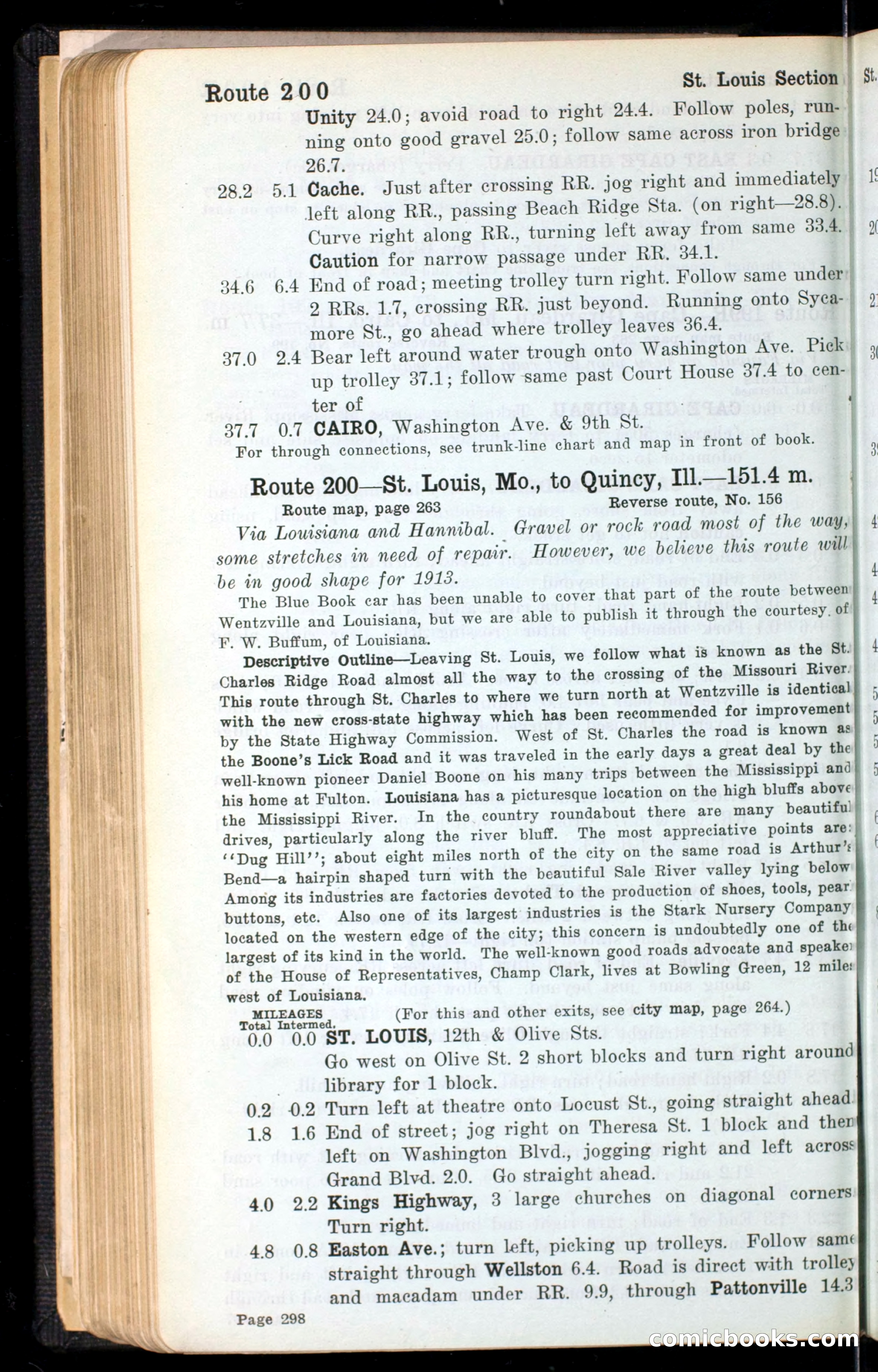 The Automobile Blue Book, Official 1913, Volume 4 — page 308 of 398
