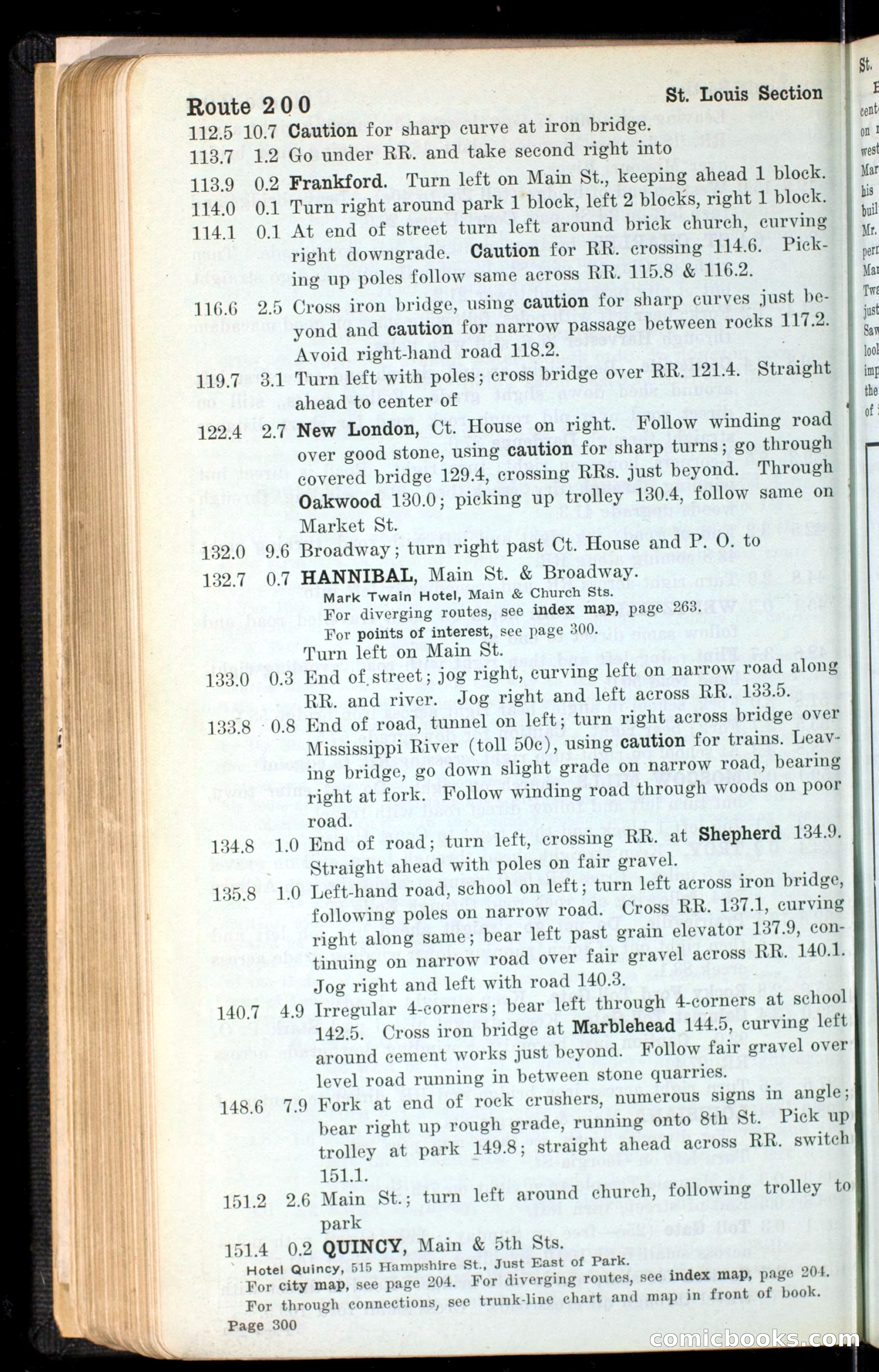 The Automobile Blue Book, Official 1913, Volume 4 — page 310 of 398
