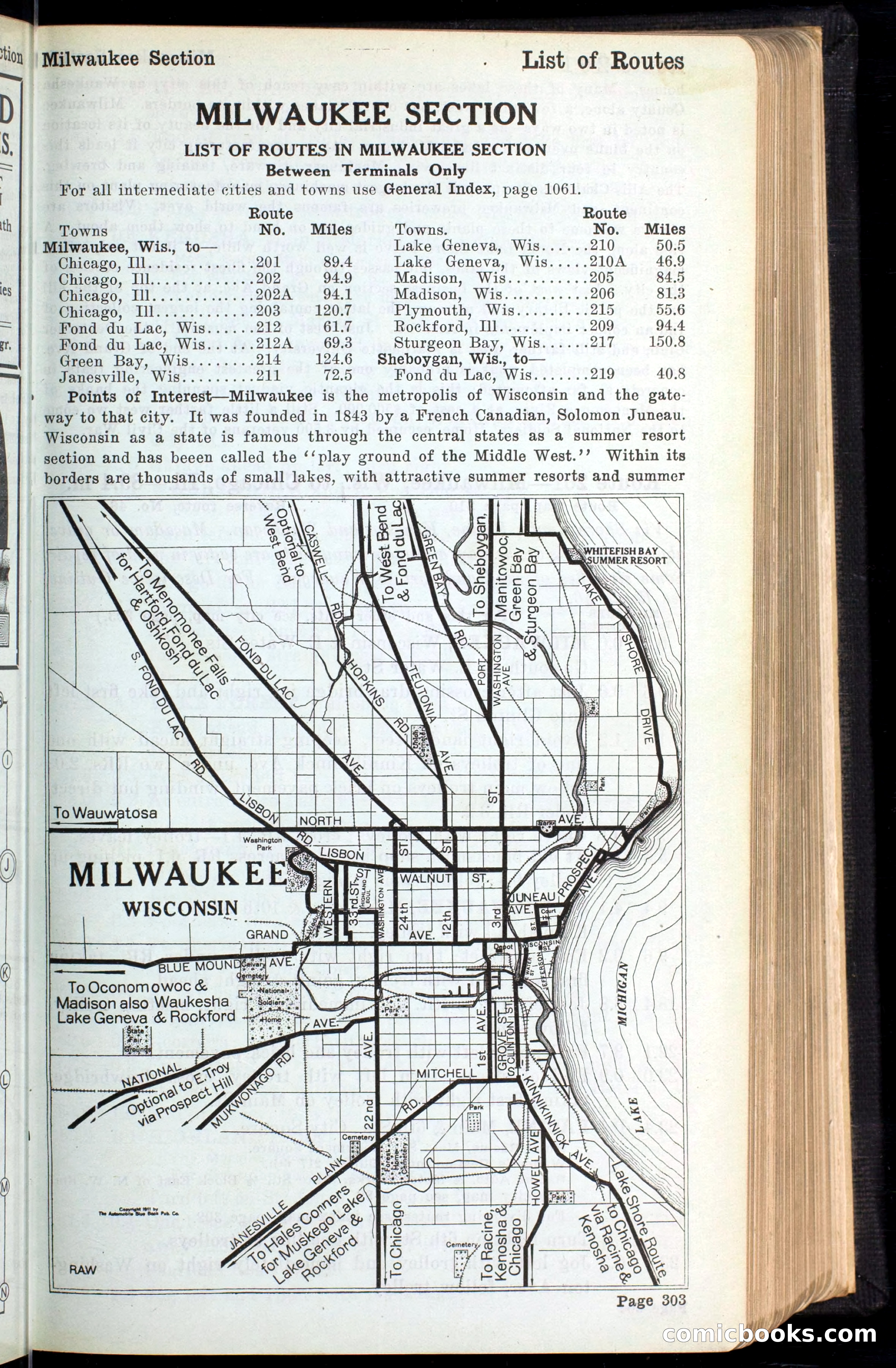 The Automobile Blue Book, Official 1913, Volume 4 — page 313 of 398
