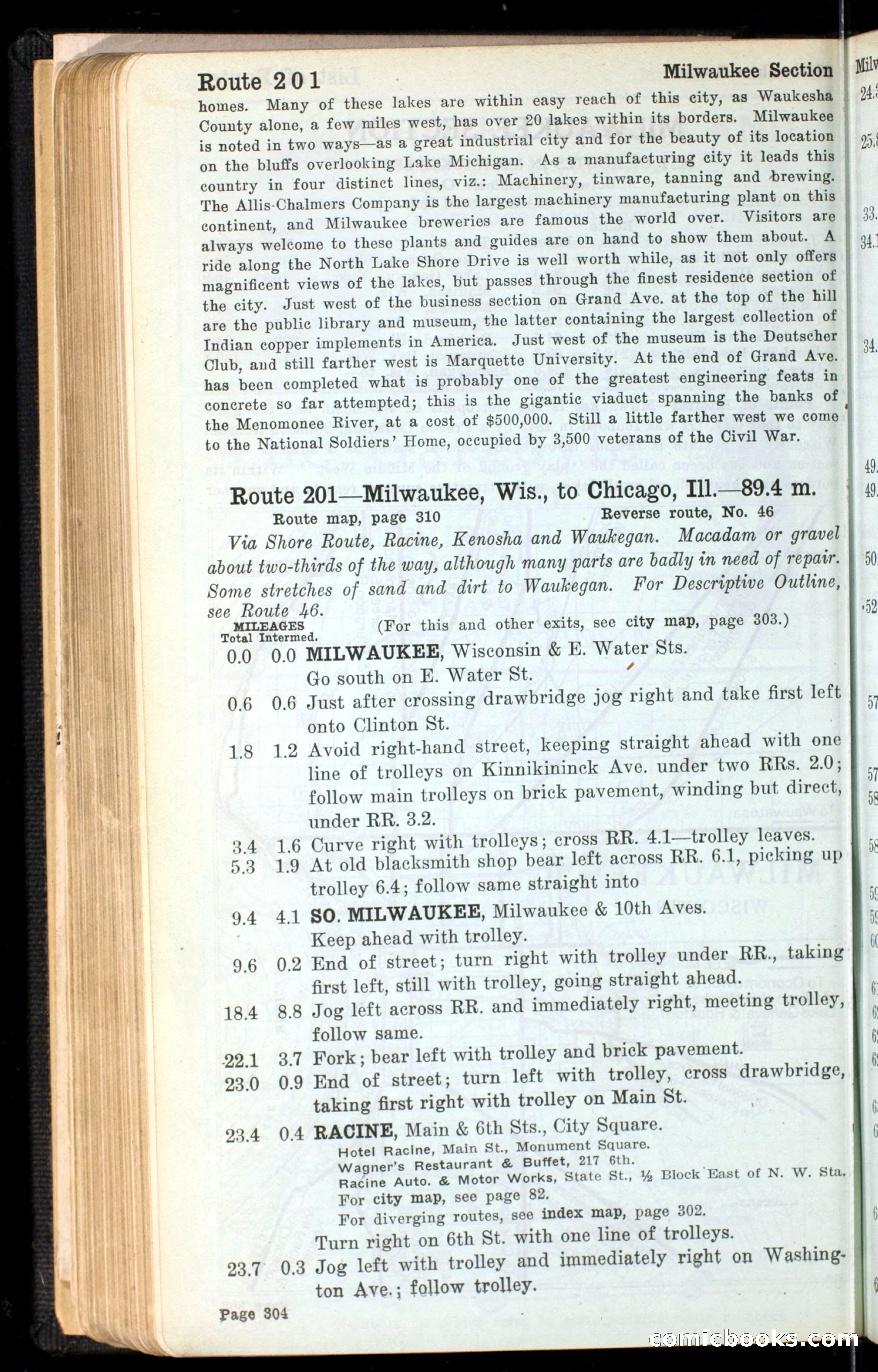 The Automobile Blue Book, Official 1913, Volume 4 — page 314 of 398