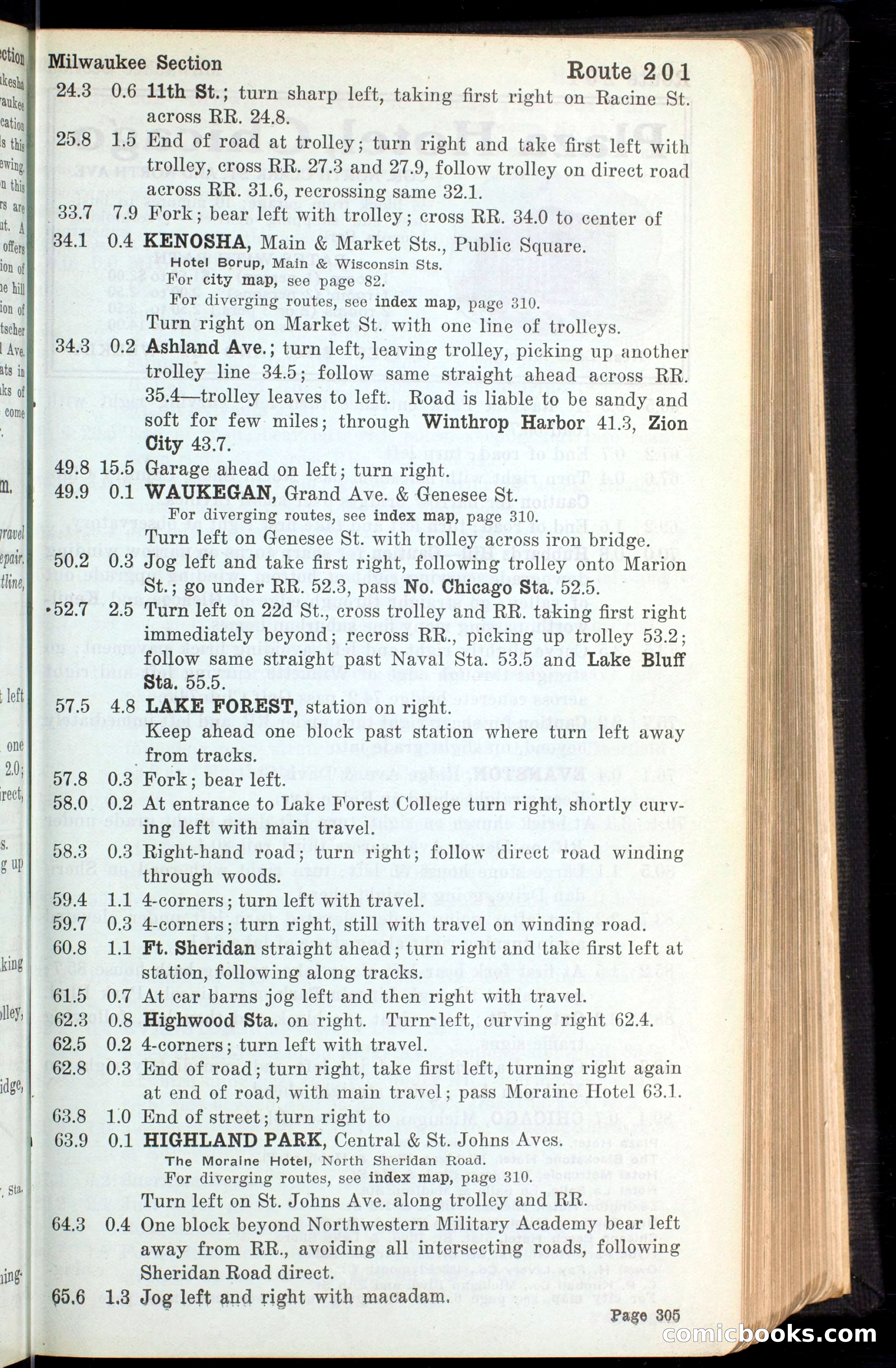 The Automobile Blue Book, Official 1913, Volume 4 — page 315 of 398