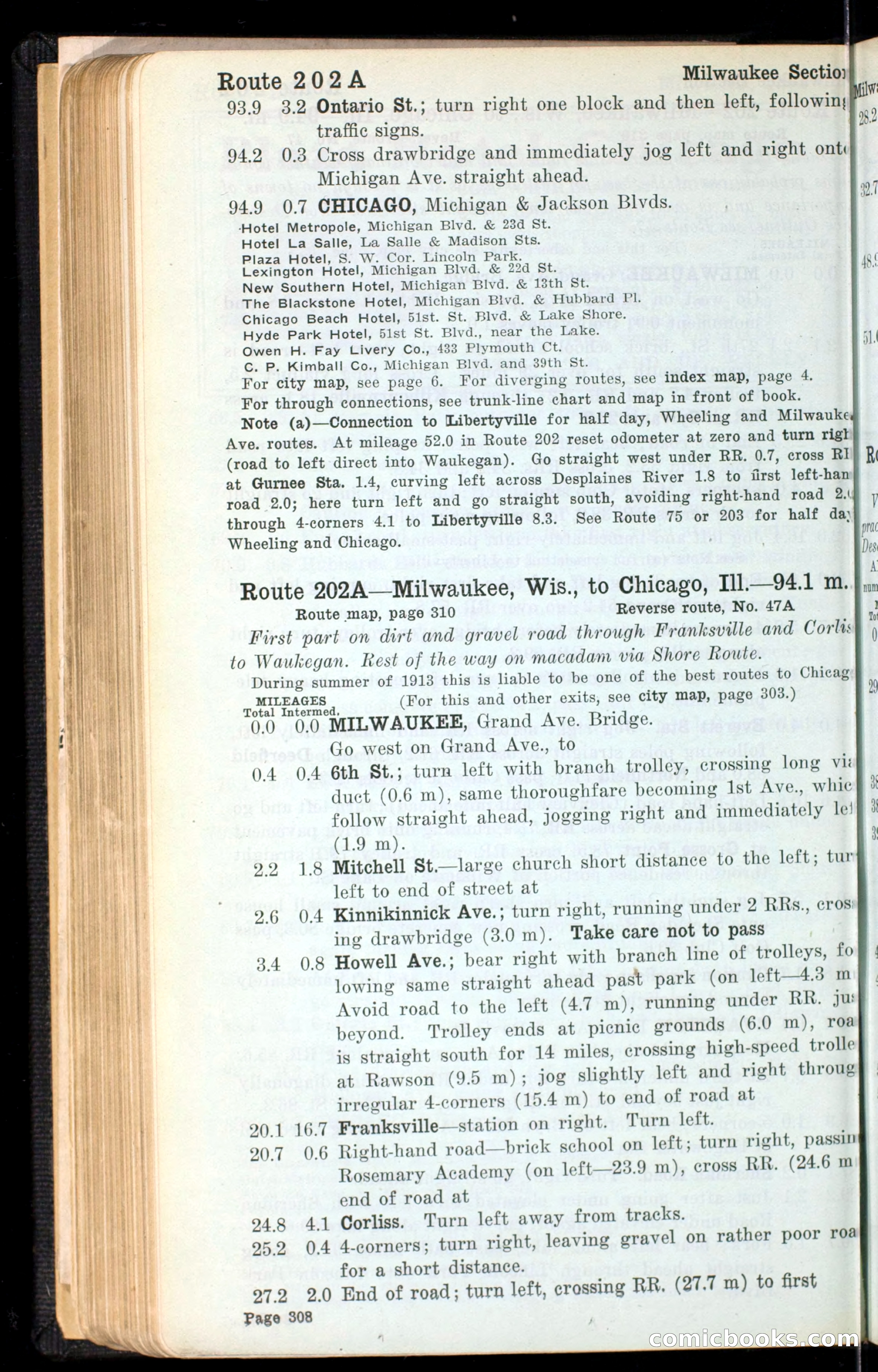 The Automobile Blue Book, Official 1913, Volume 4 — page 318 of 398