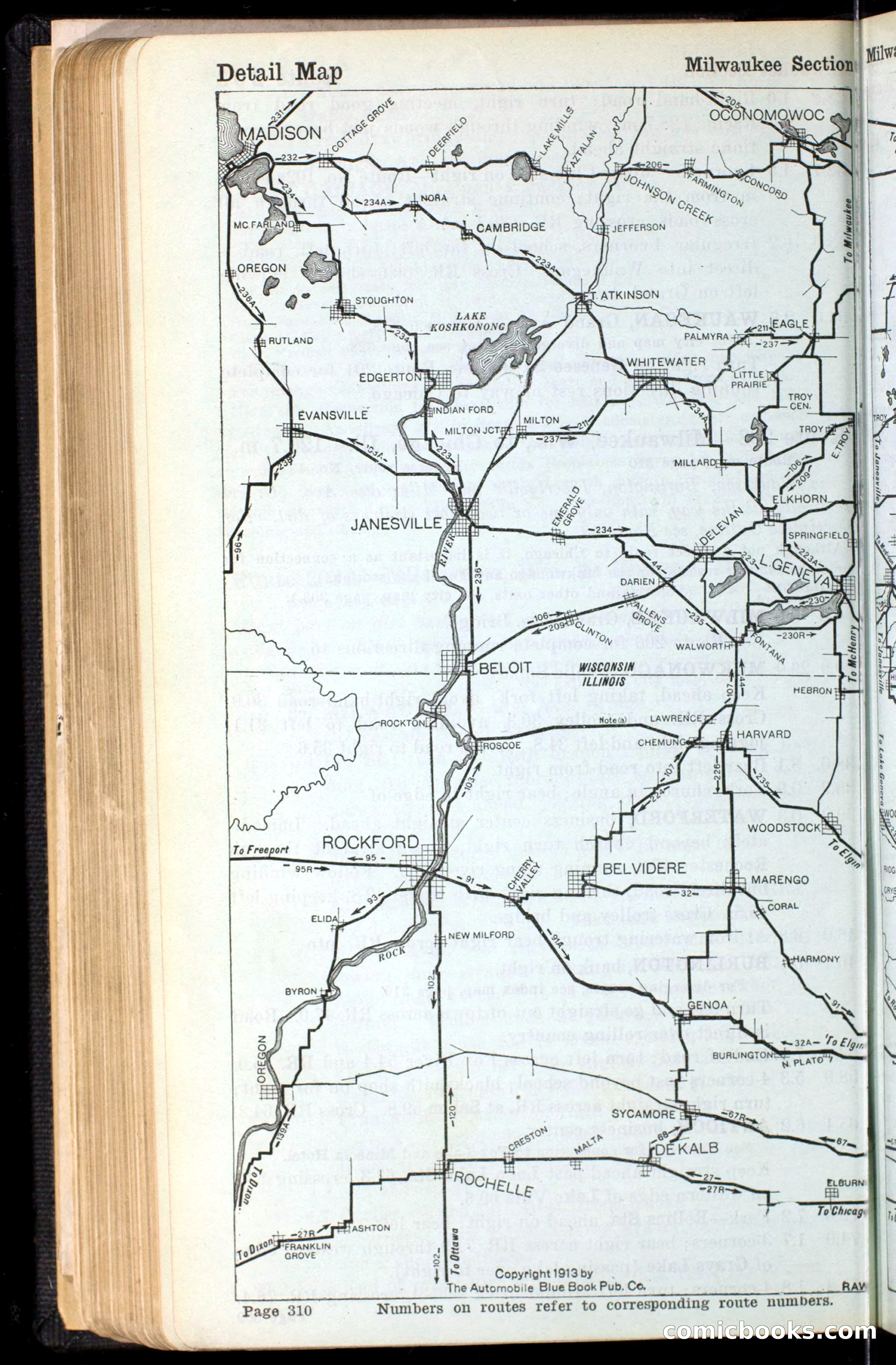 The Automobile Blue Book, Official 1913, Volume 4 — page 320 of 398