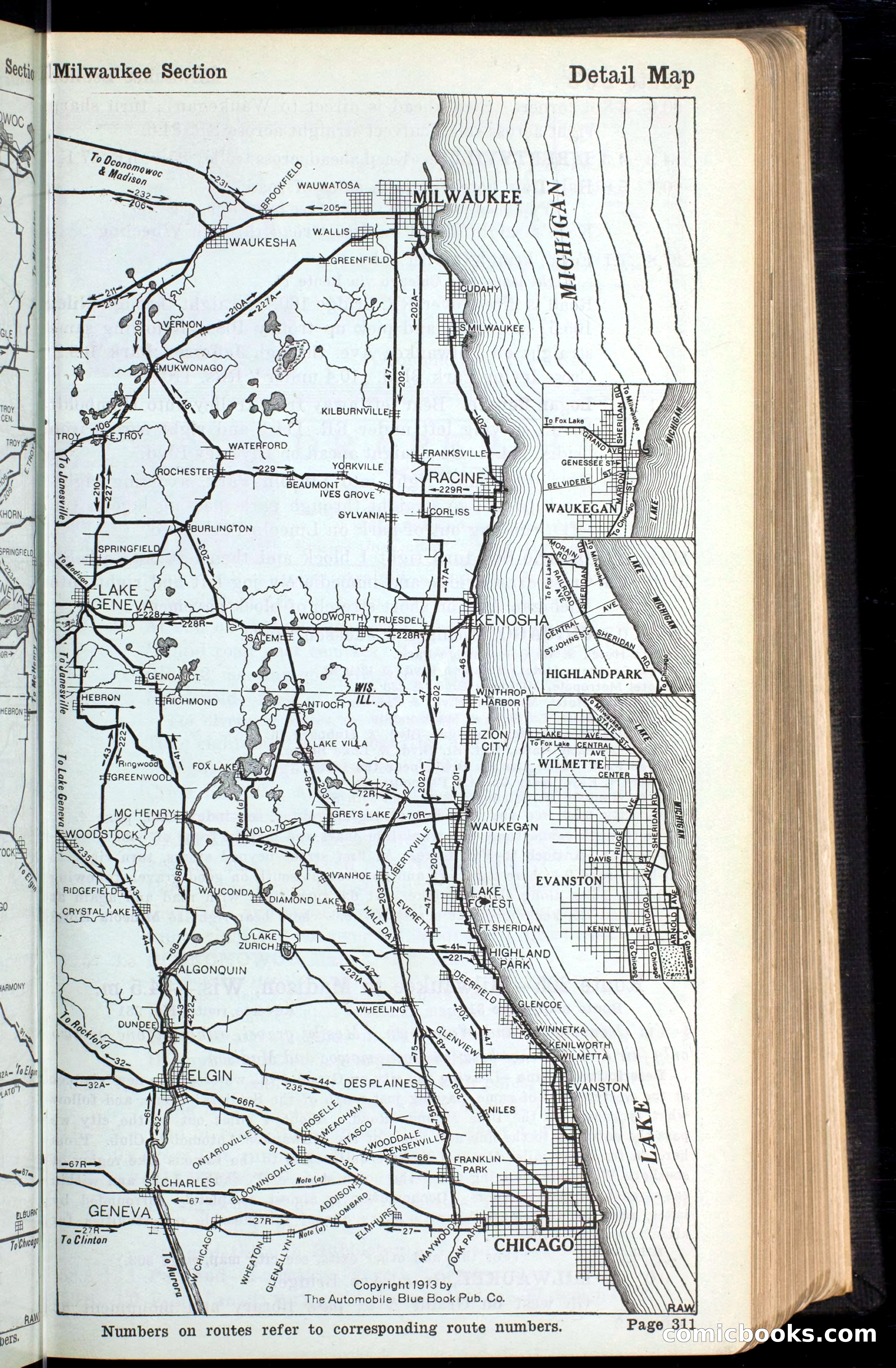 The Automobile Blue Book, Official 1913, Volume 4 — page 321 of 398