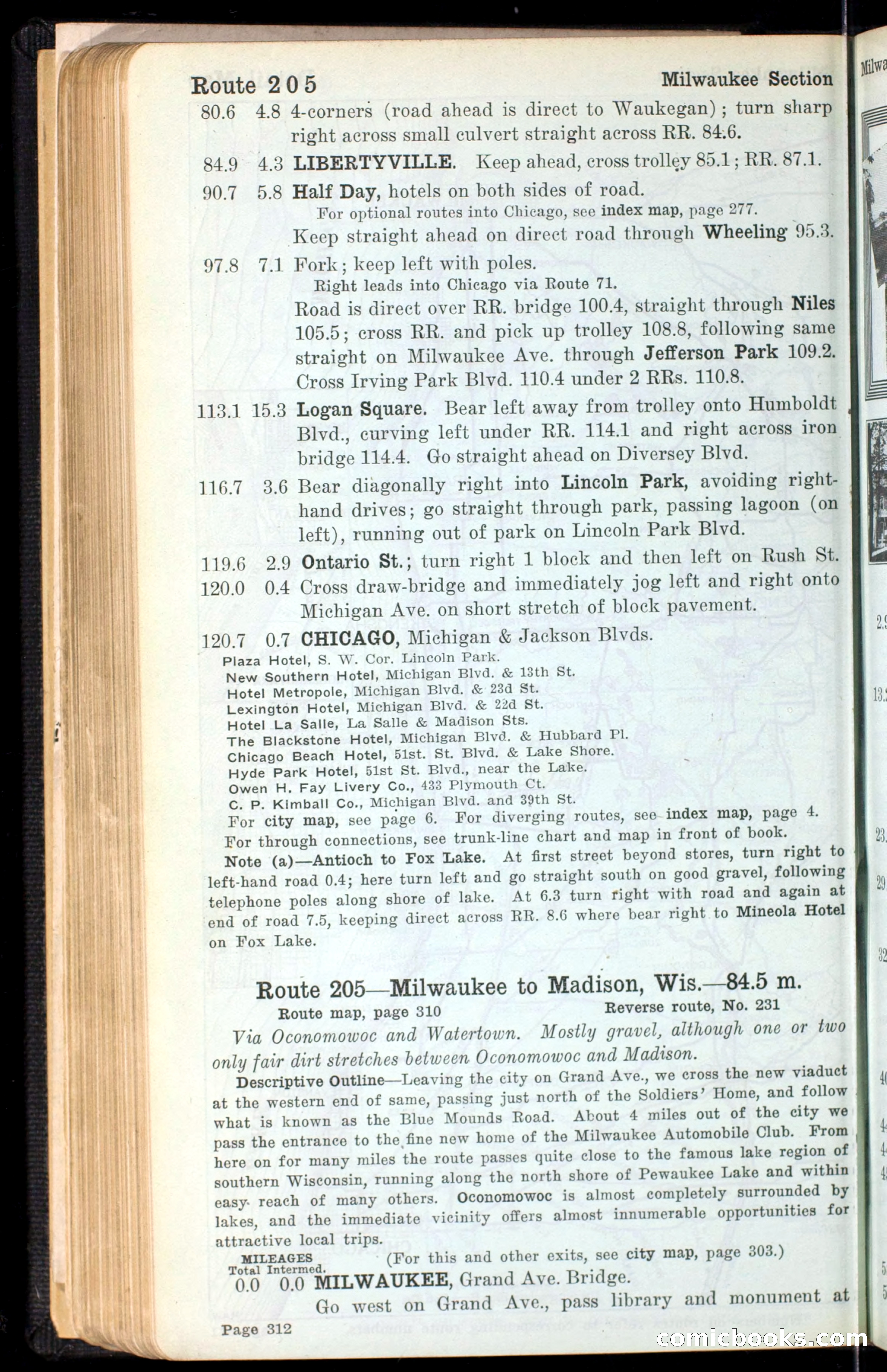 The Automobile Blue Book, Official 1913, Volume 4 — page 322 of 398