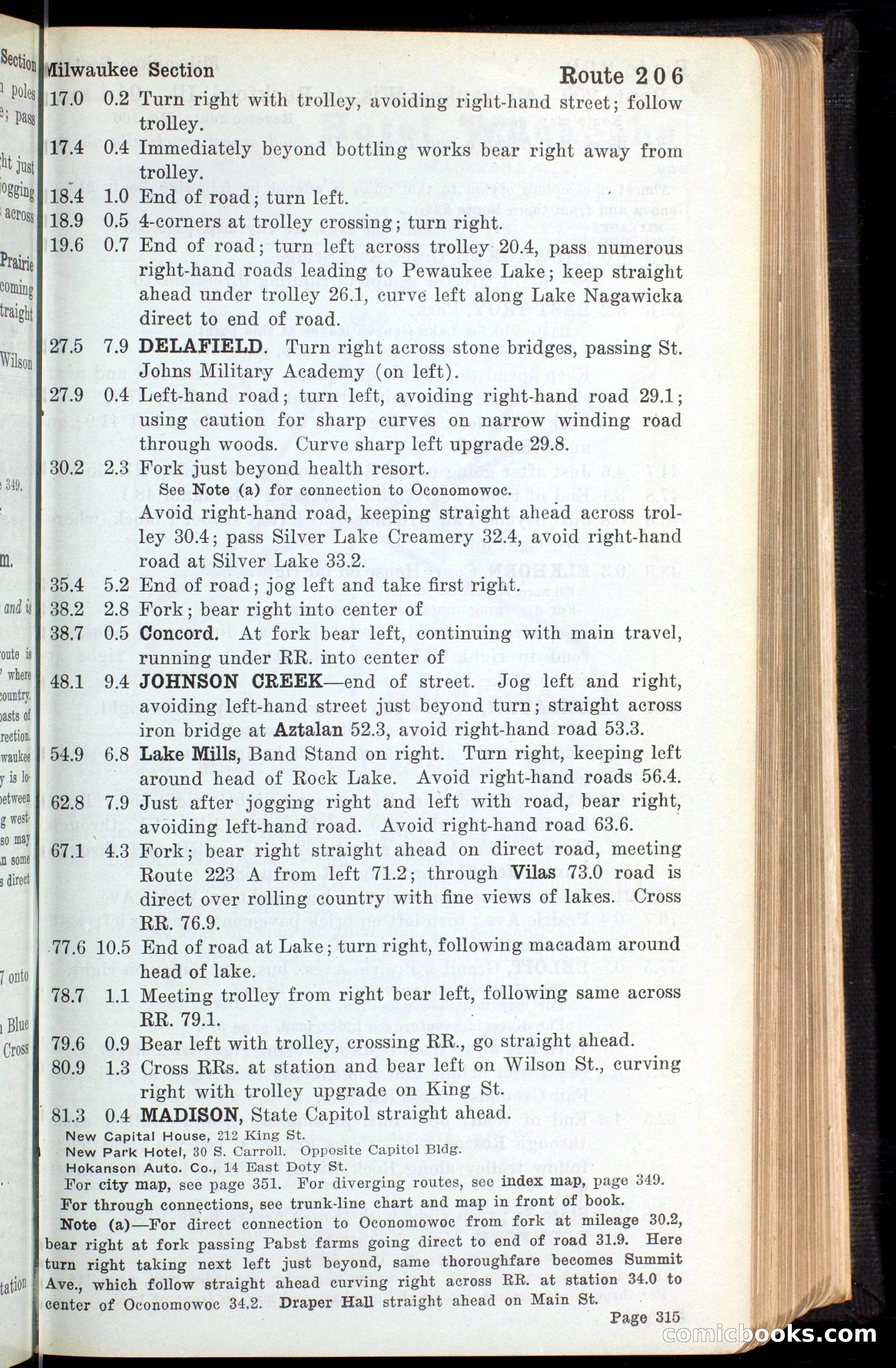 The Automobile Blue Book, Official 1913, Volume 4 — page 325 of 398