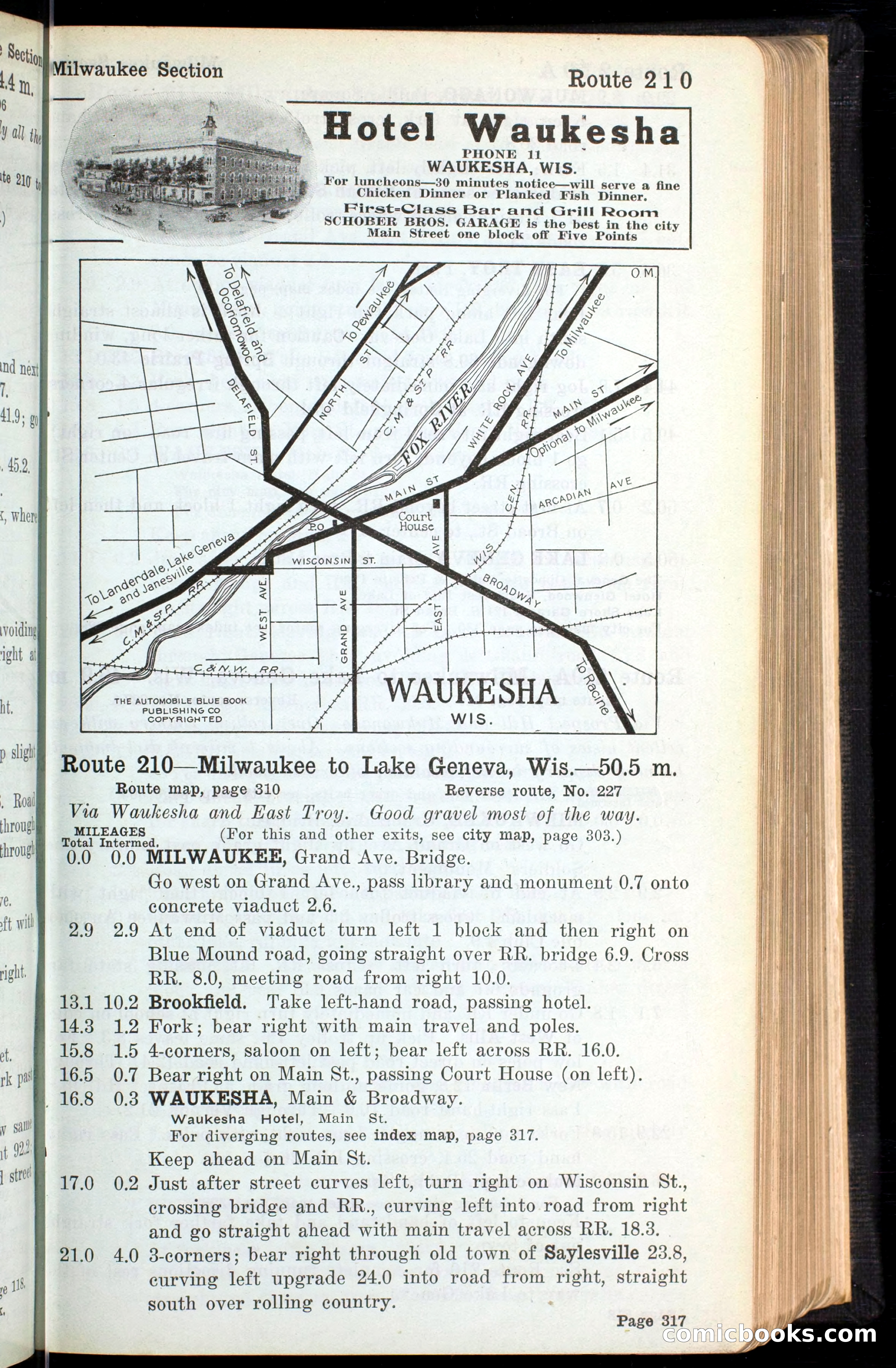 The Automobile Blue Book, Official 1913, Volume 4 — page 327 of 398