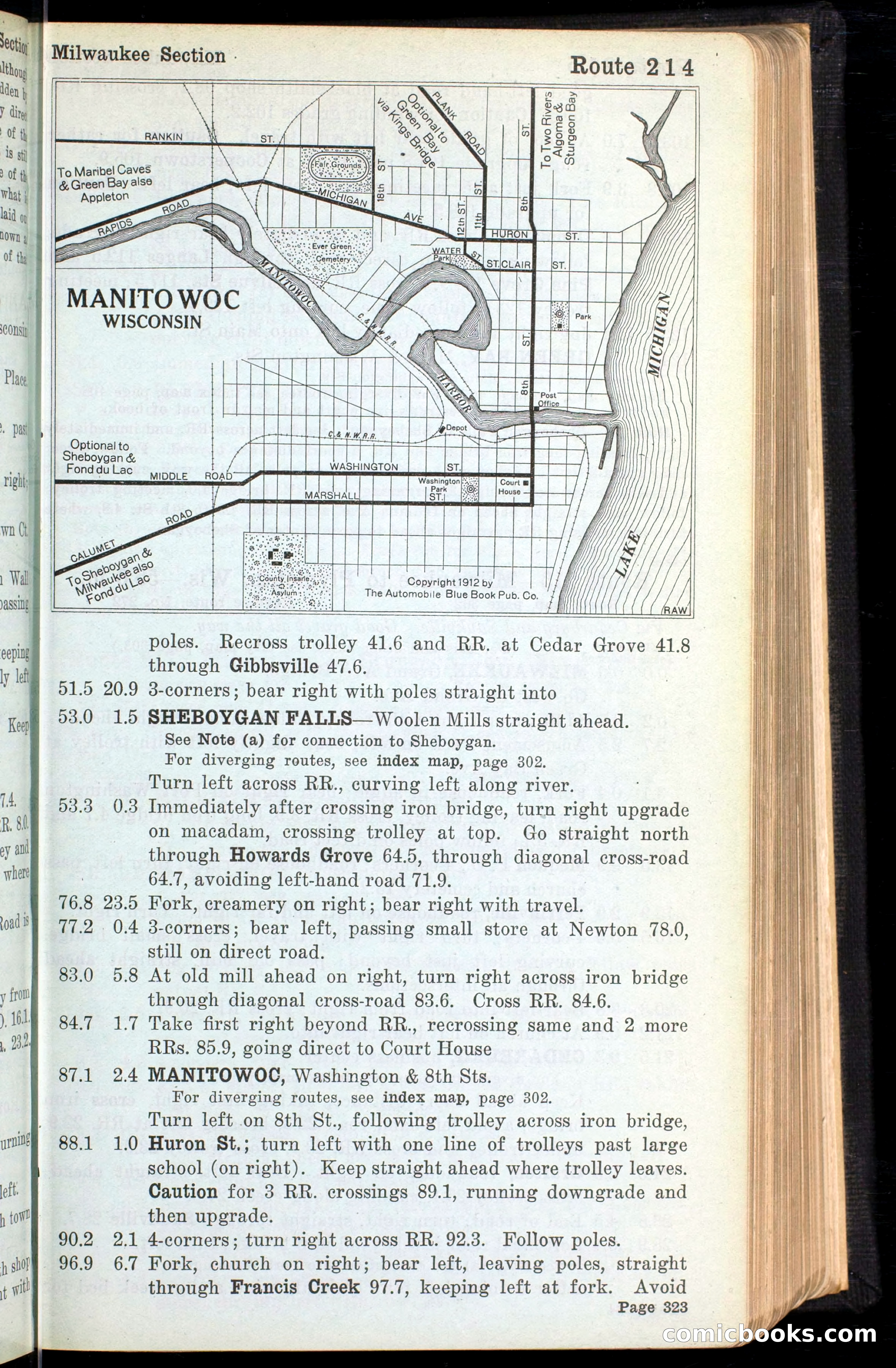The Automobile Blue Book, Official 1913, Volume 4 — page 333 of 398